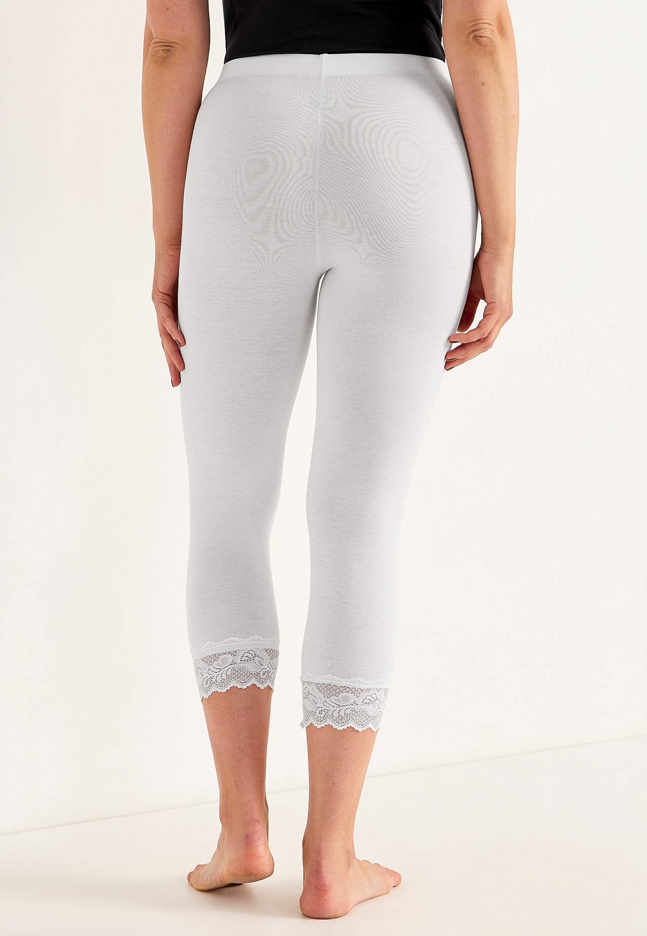 Capri leggings with lace susanne