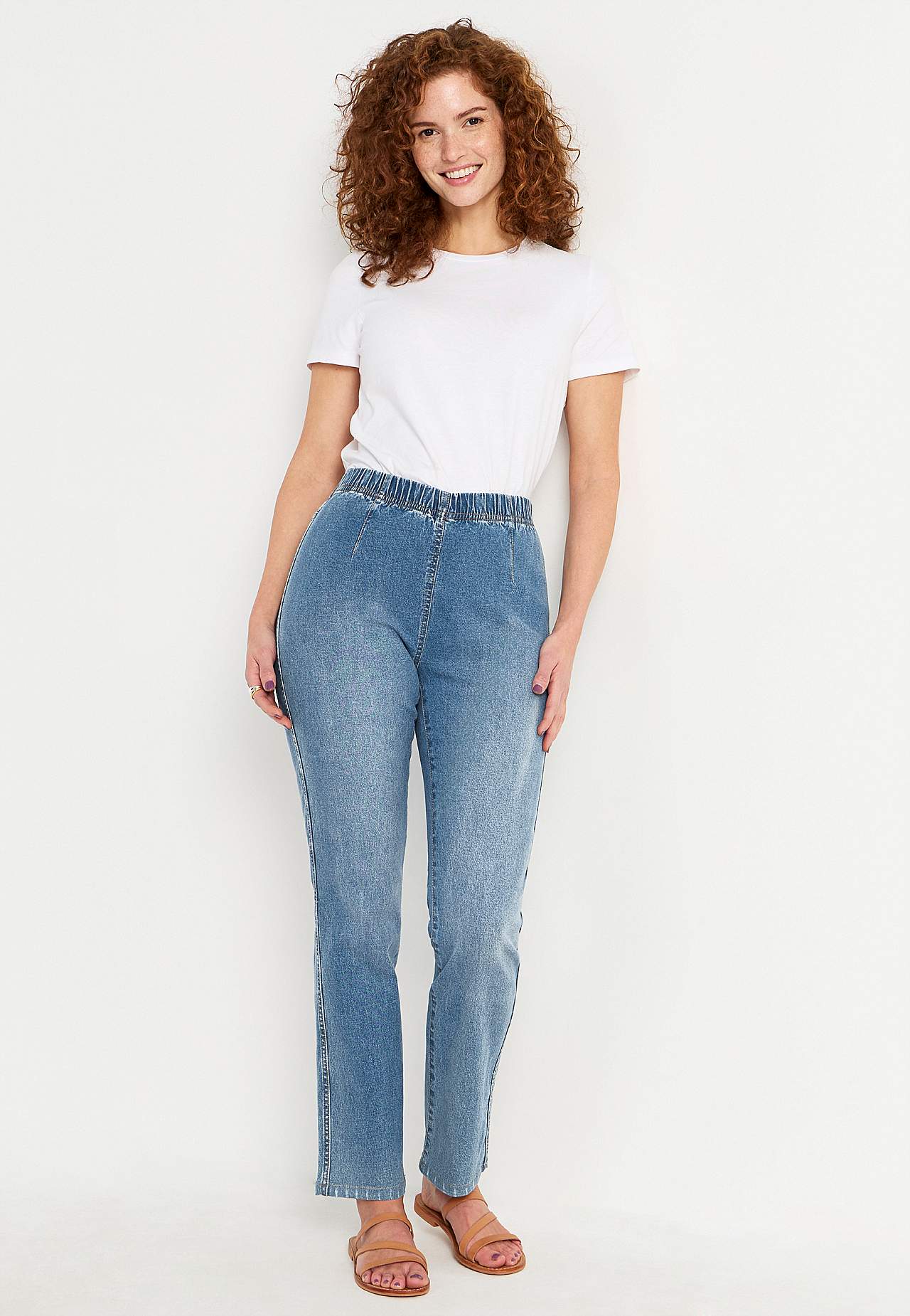 Jeggings with skinny leg