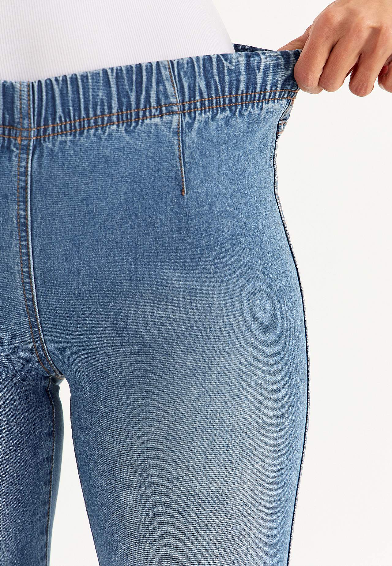 Jeggings with skinny leg