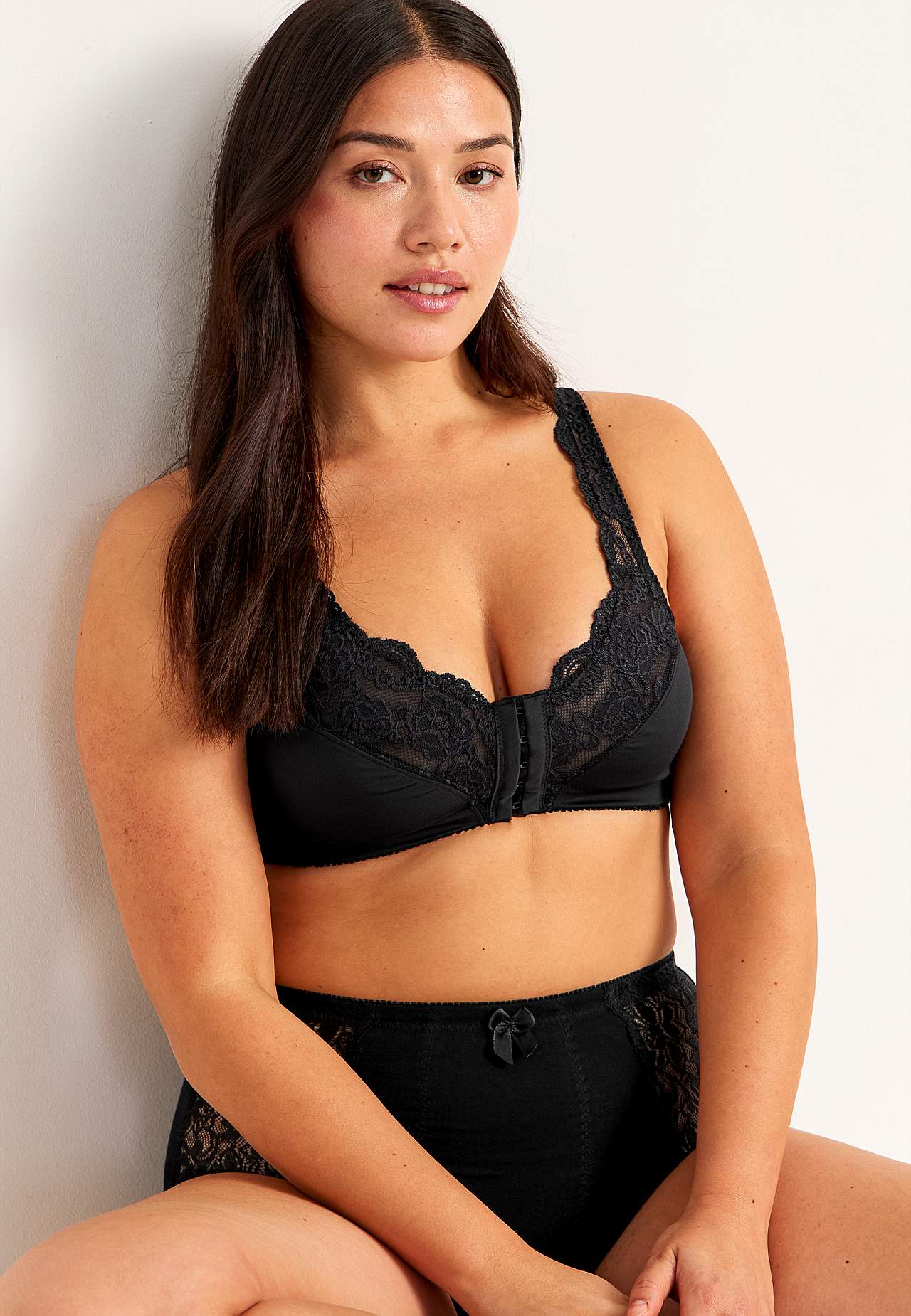 Front-closing soft bra 2-pack