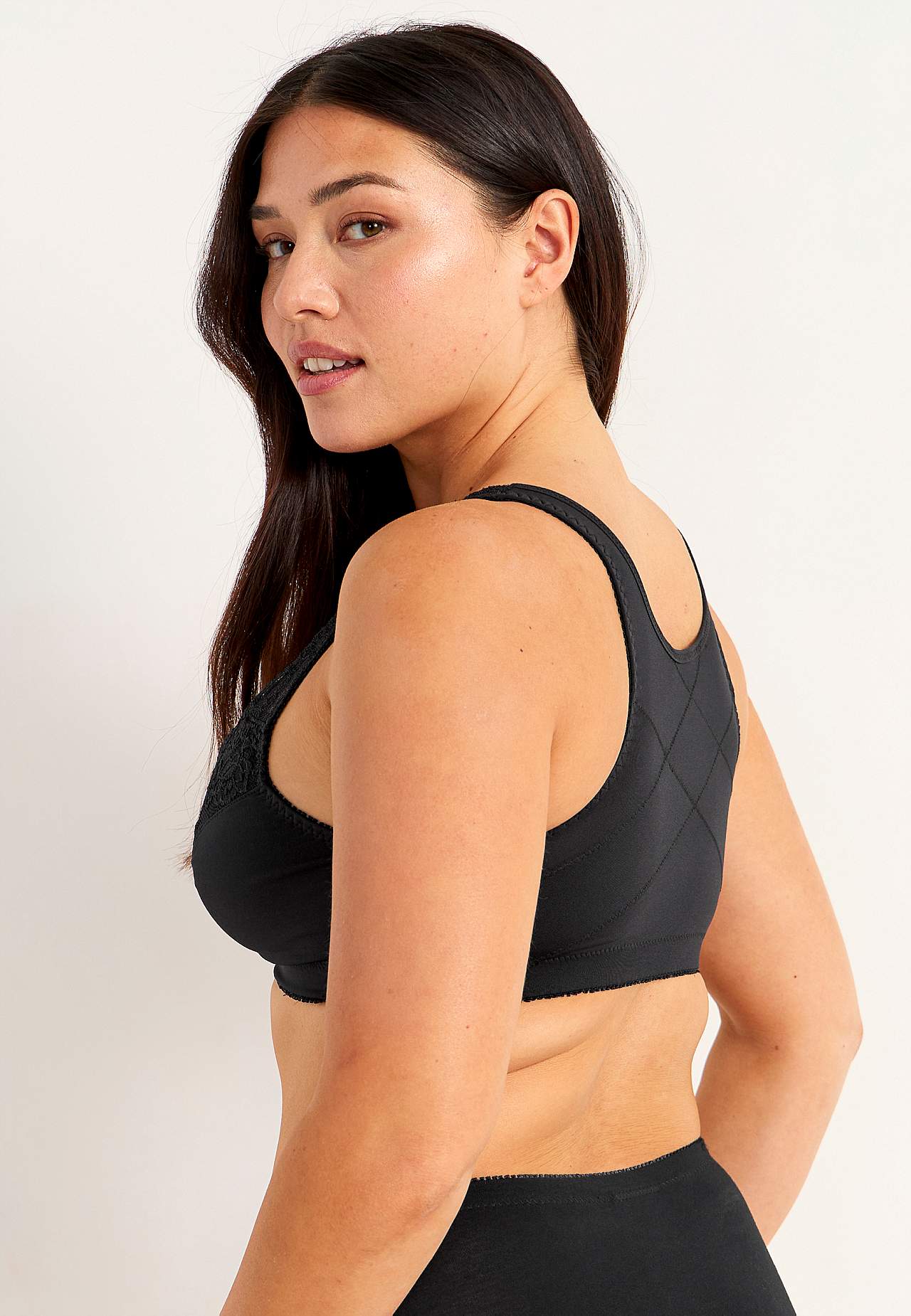 Front-closing soft bra 2-pack
