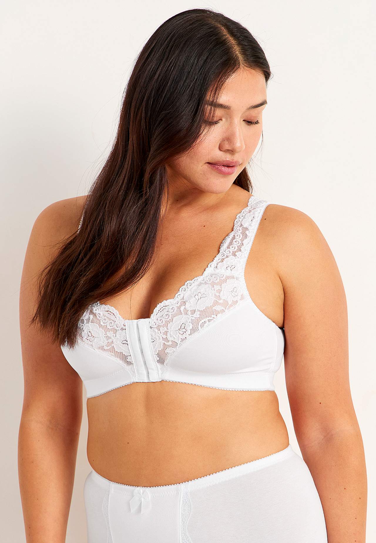 Front-closing soft bra 2-pack