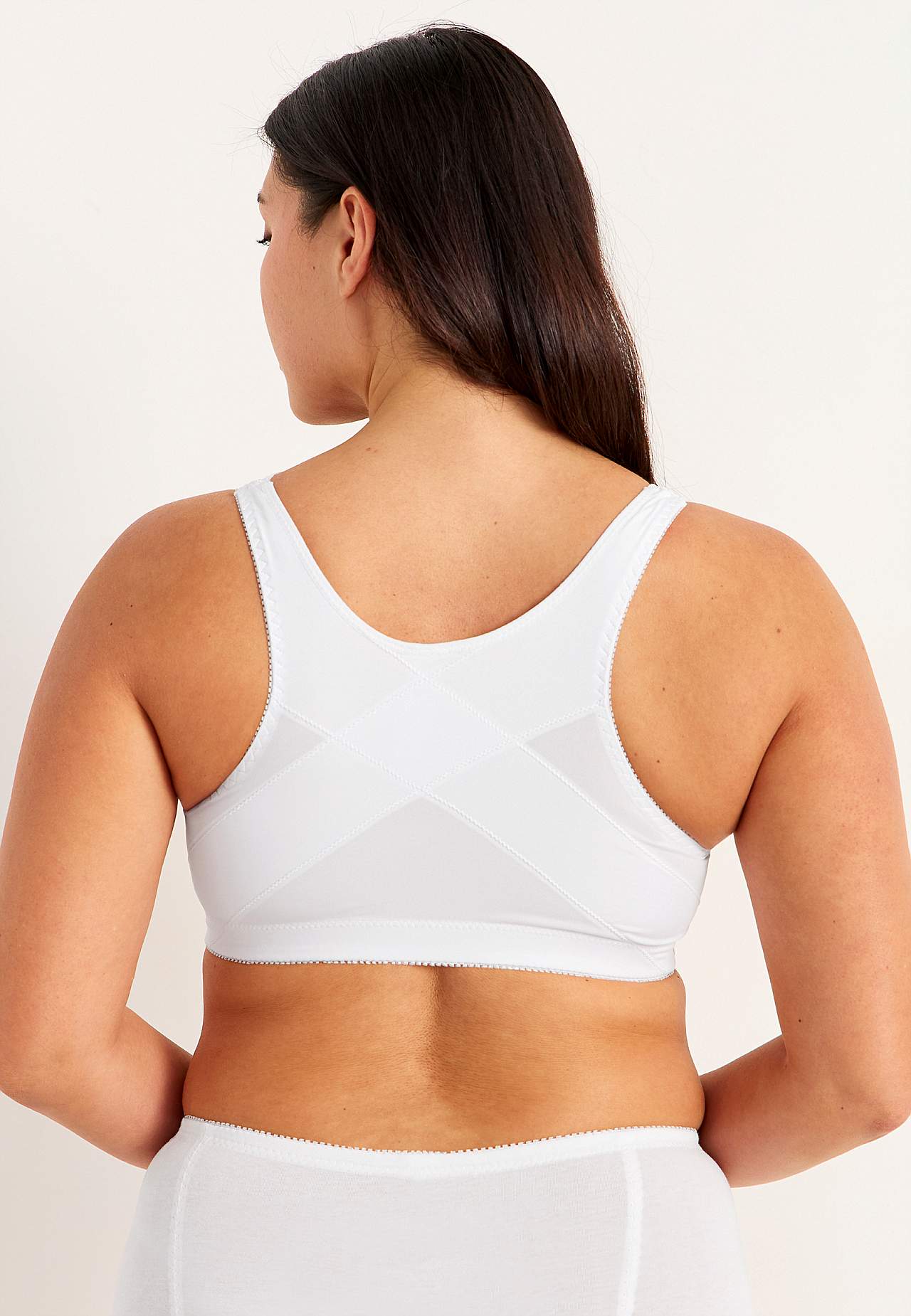 Front-closing soft bra 2-pack