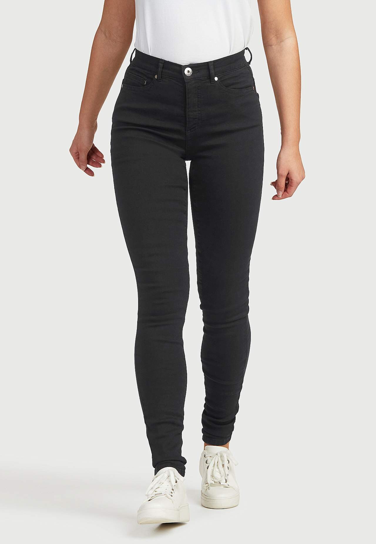 Twill jeans with superstretch