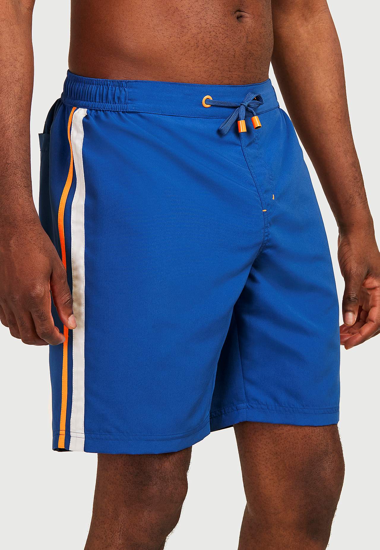 Sporty swim shorts