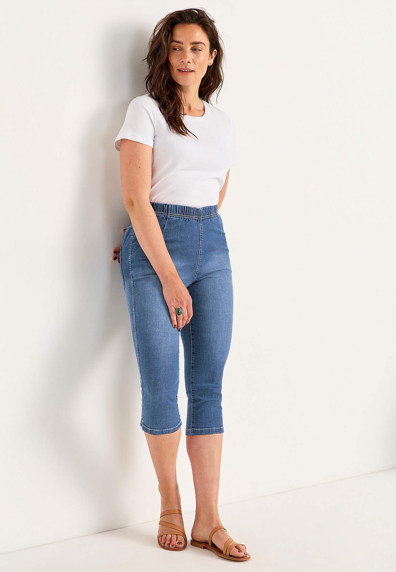Comfortable capri trousers Caroline
