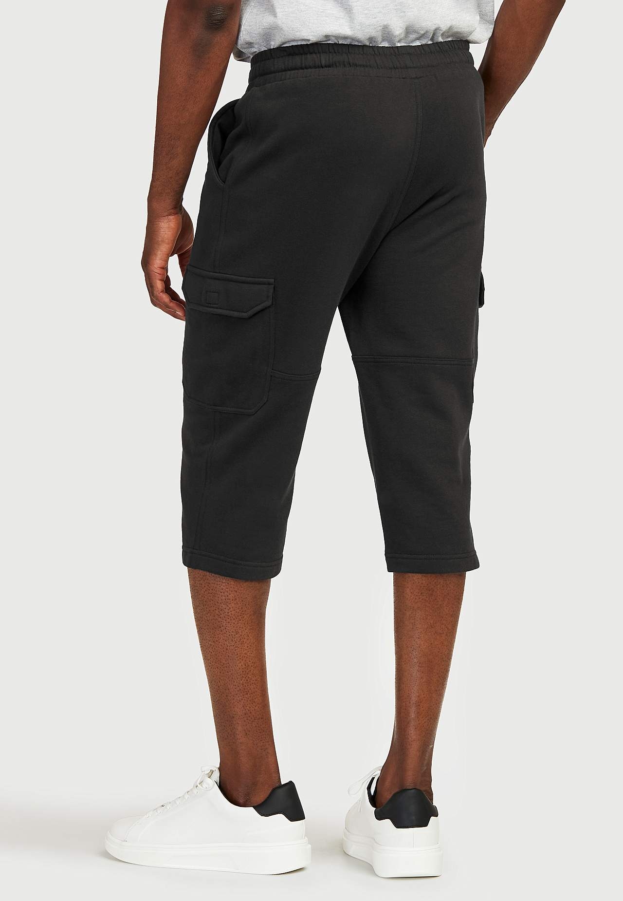 Long sweatshirt shorts with cargo pockets Smarty