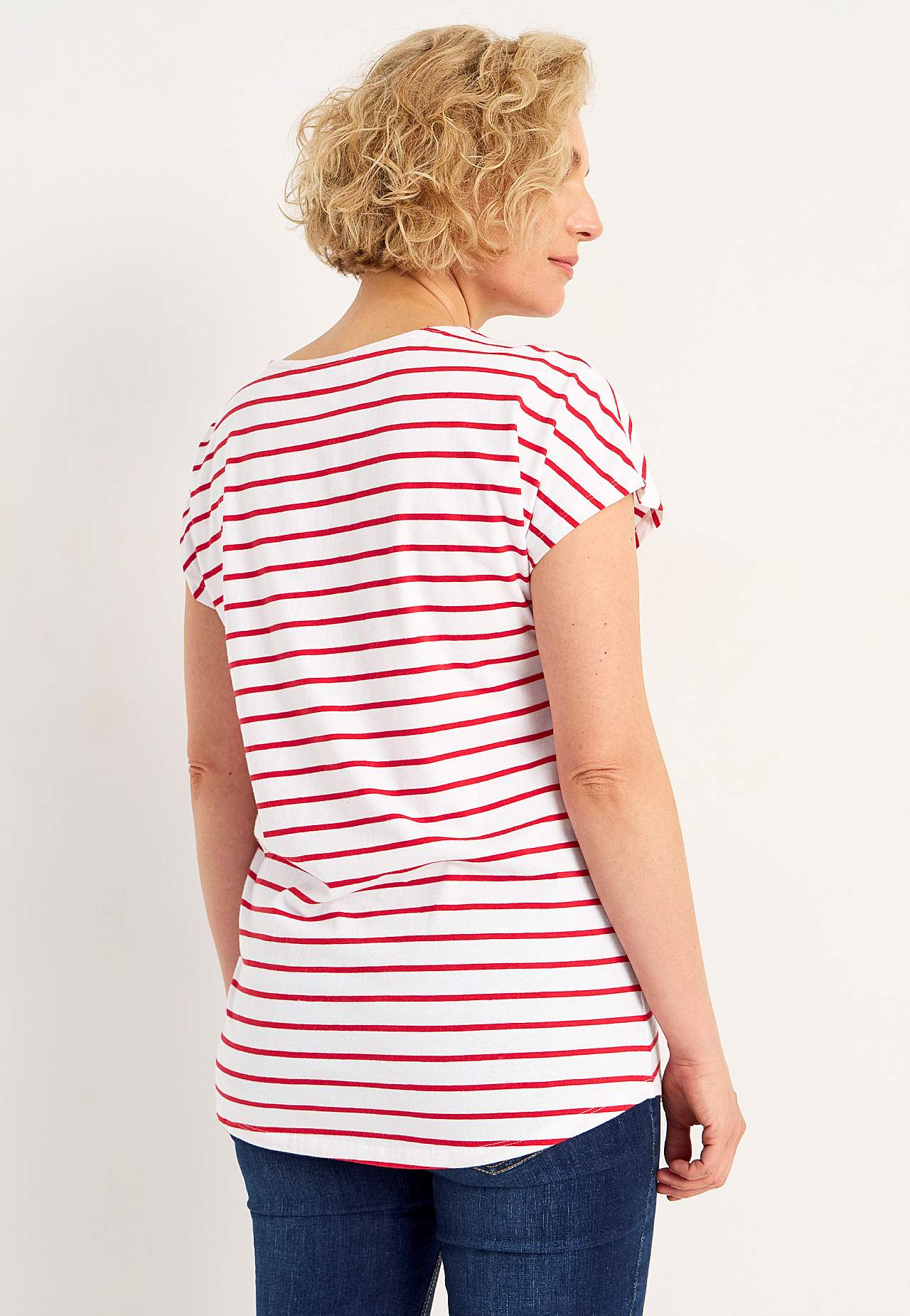 Jersey tops with cap sleeves Alma 2-pack