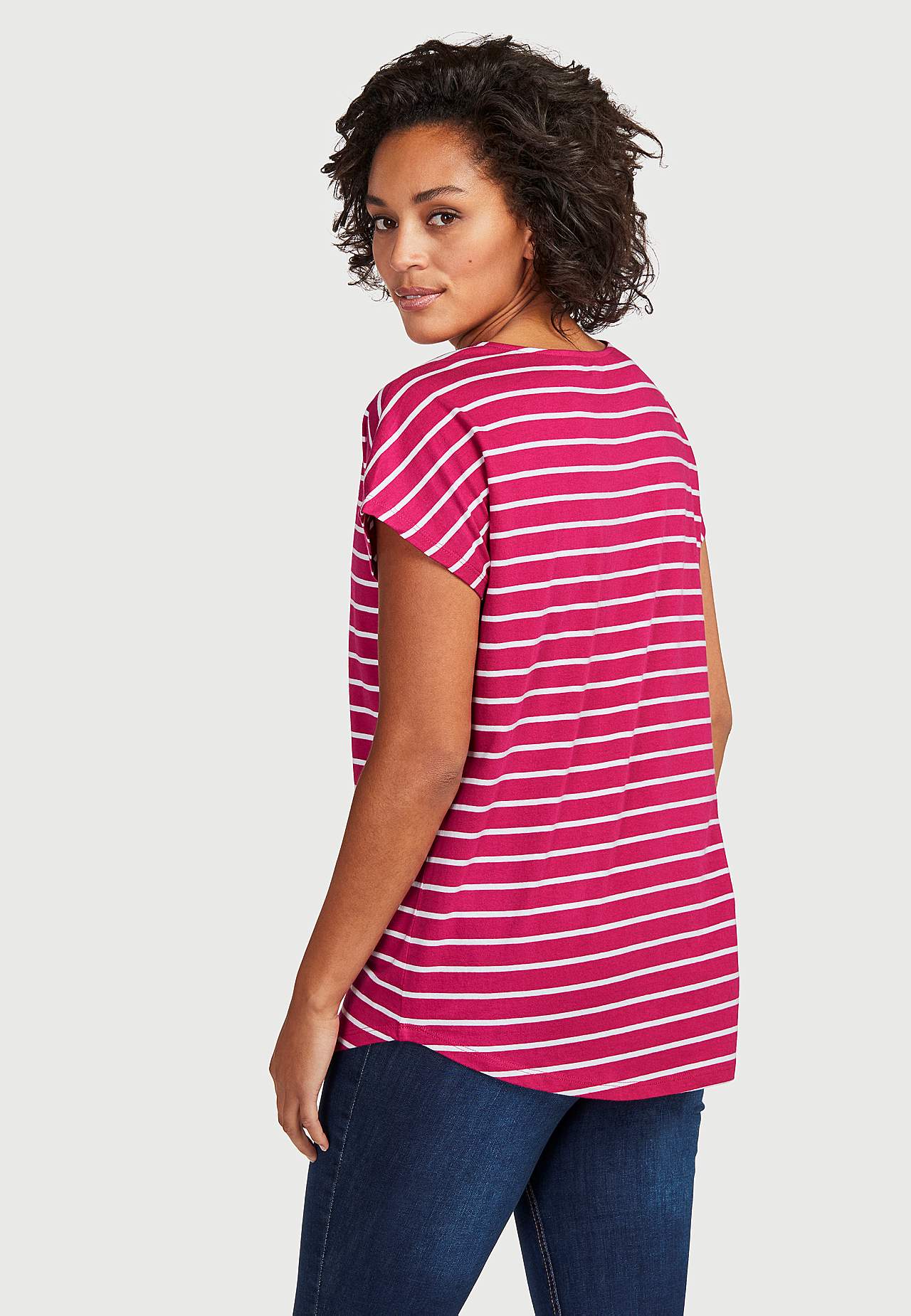 Jersey tops with cap sleeves Alma 2-pack
