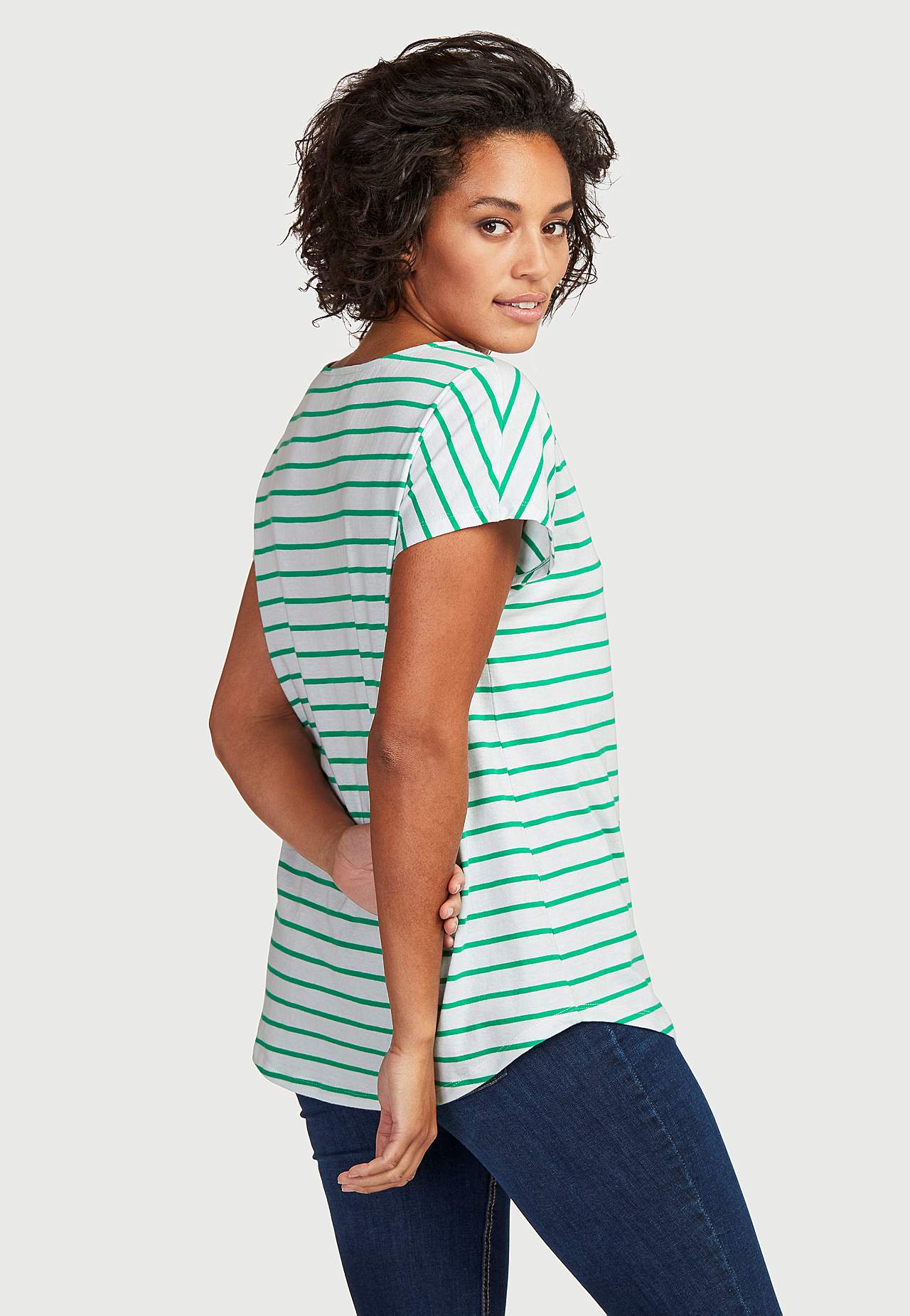 Jersey tops with cap sleeves Alma 2-pack