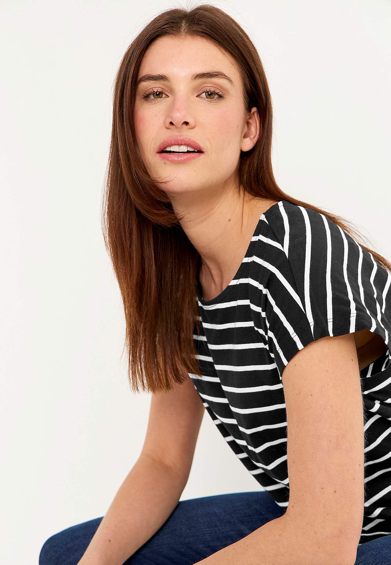 Jersey tops with cap sleeves Alma 2-pack