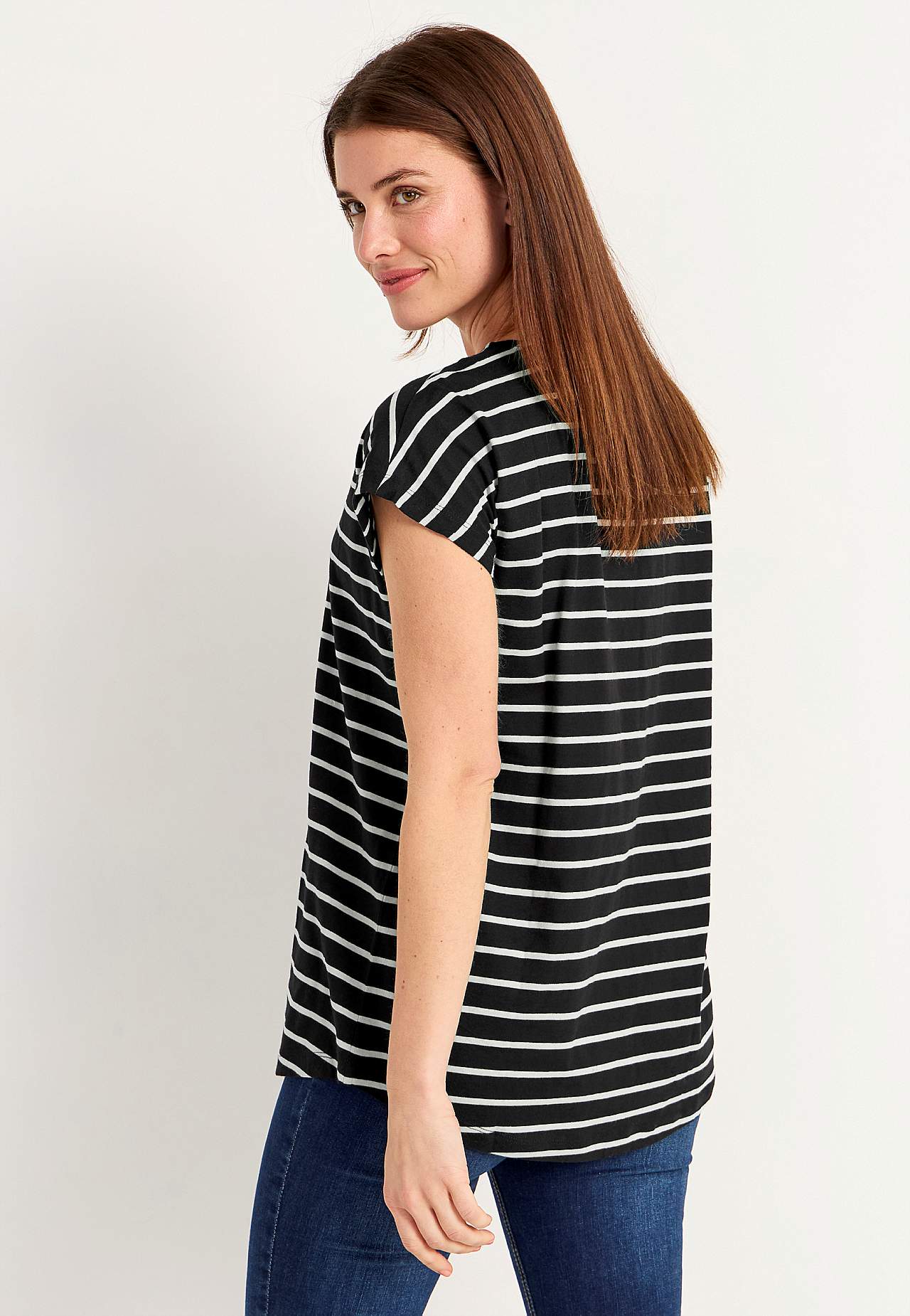 Jersey tops with cap sleeves Alma 2-pack