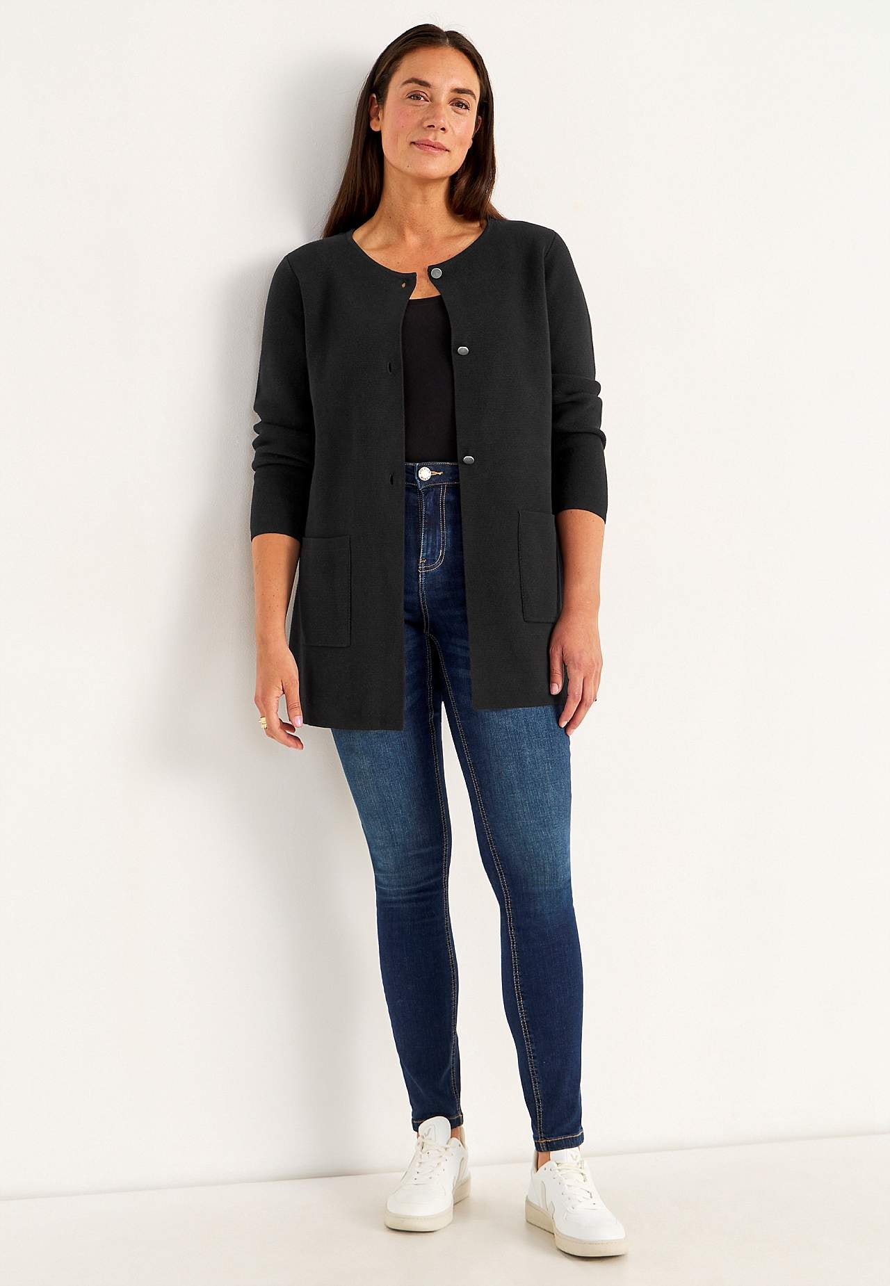 Cardigan in cotton