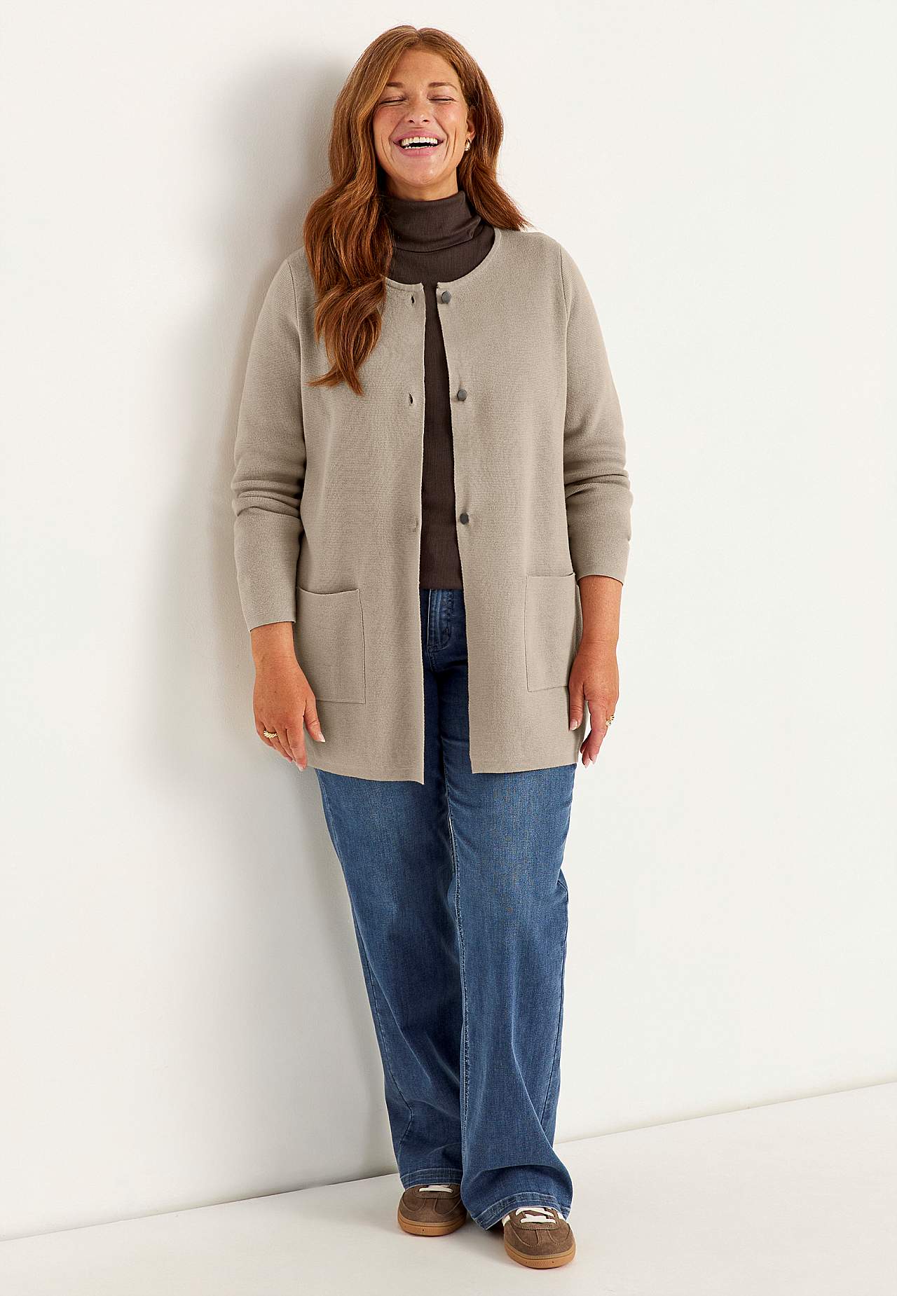 Cardigan in cotton