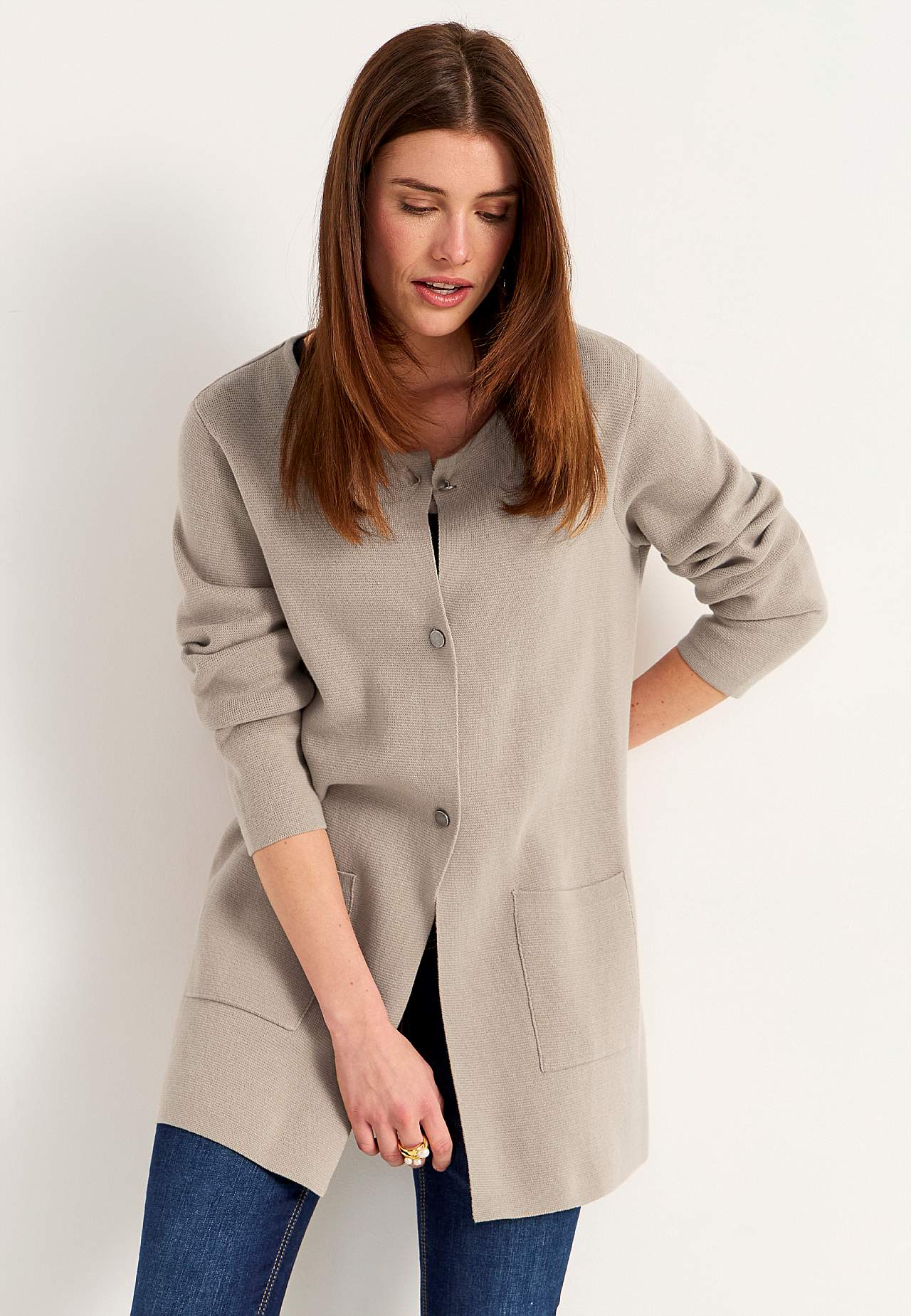 Cardigan in cotton
