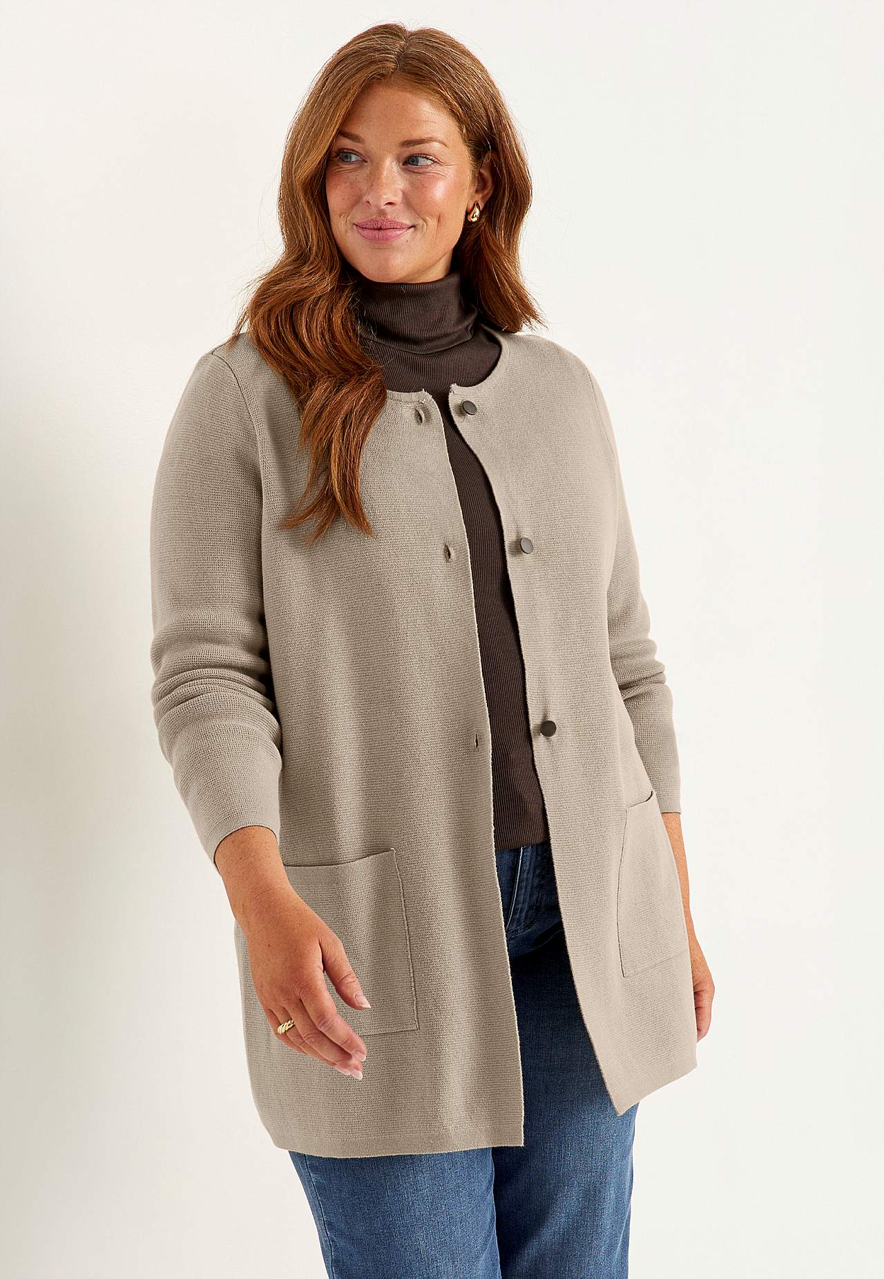 Cardigan in cotton