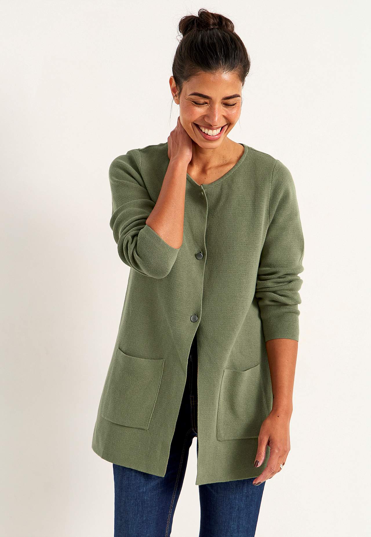 Cardigan in cotton