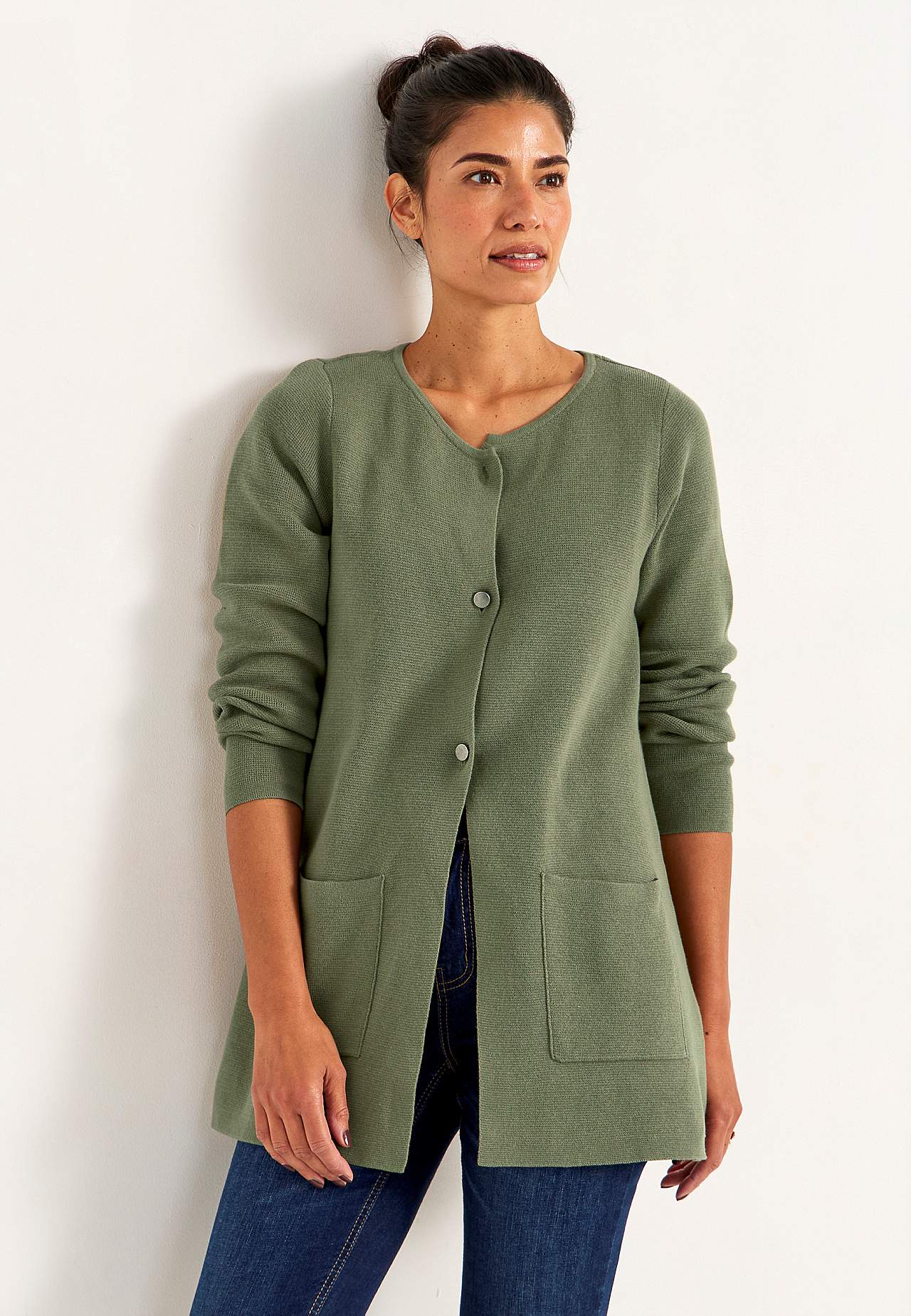 Cardigan in cotton