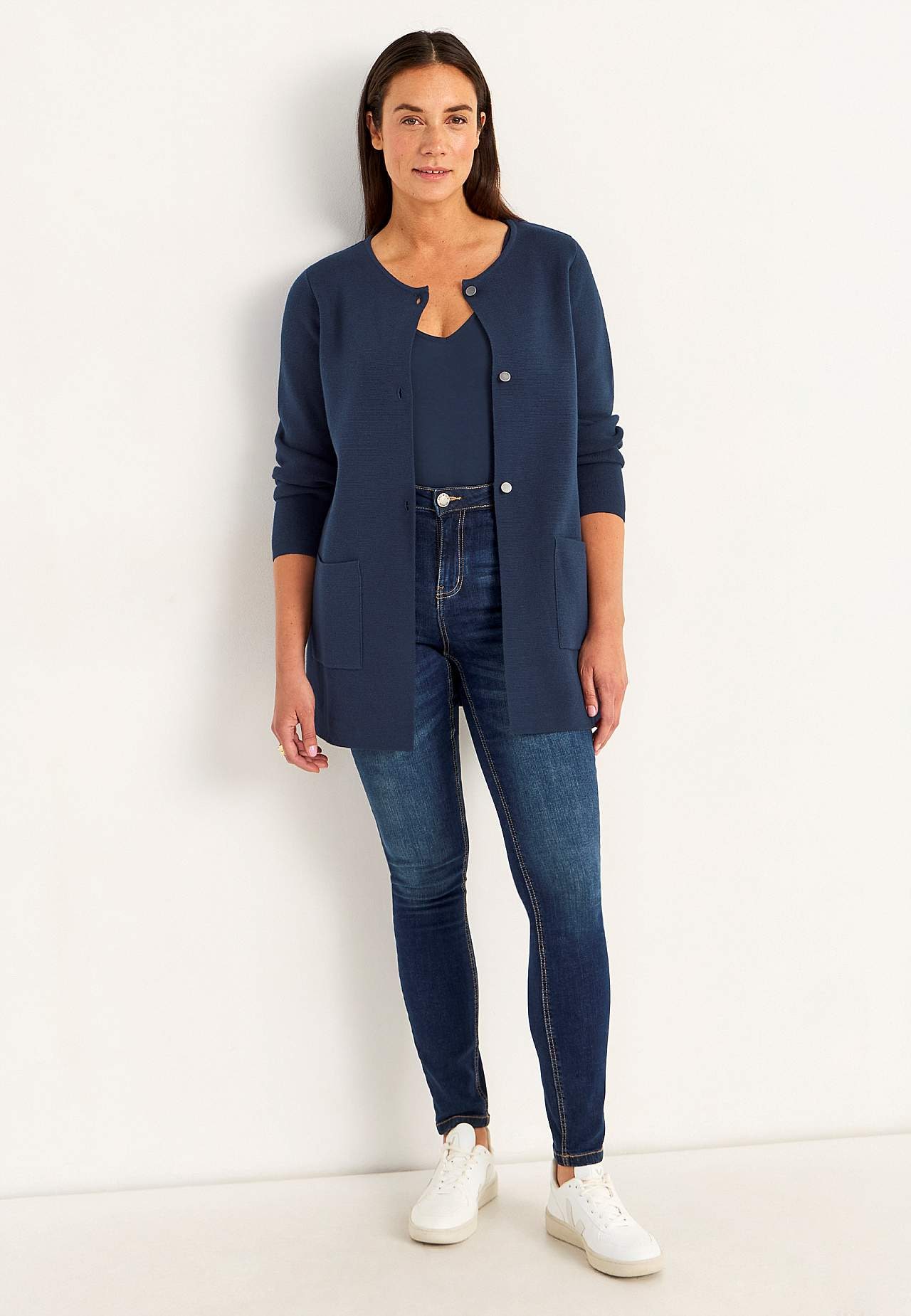 Cardigan in cotton