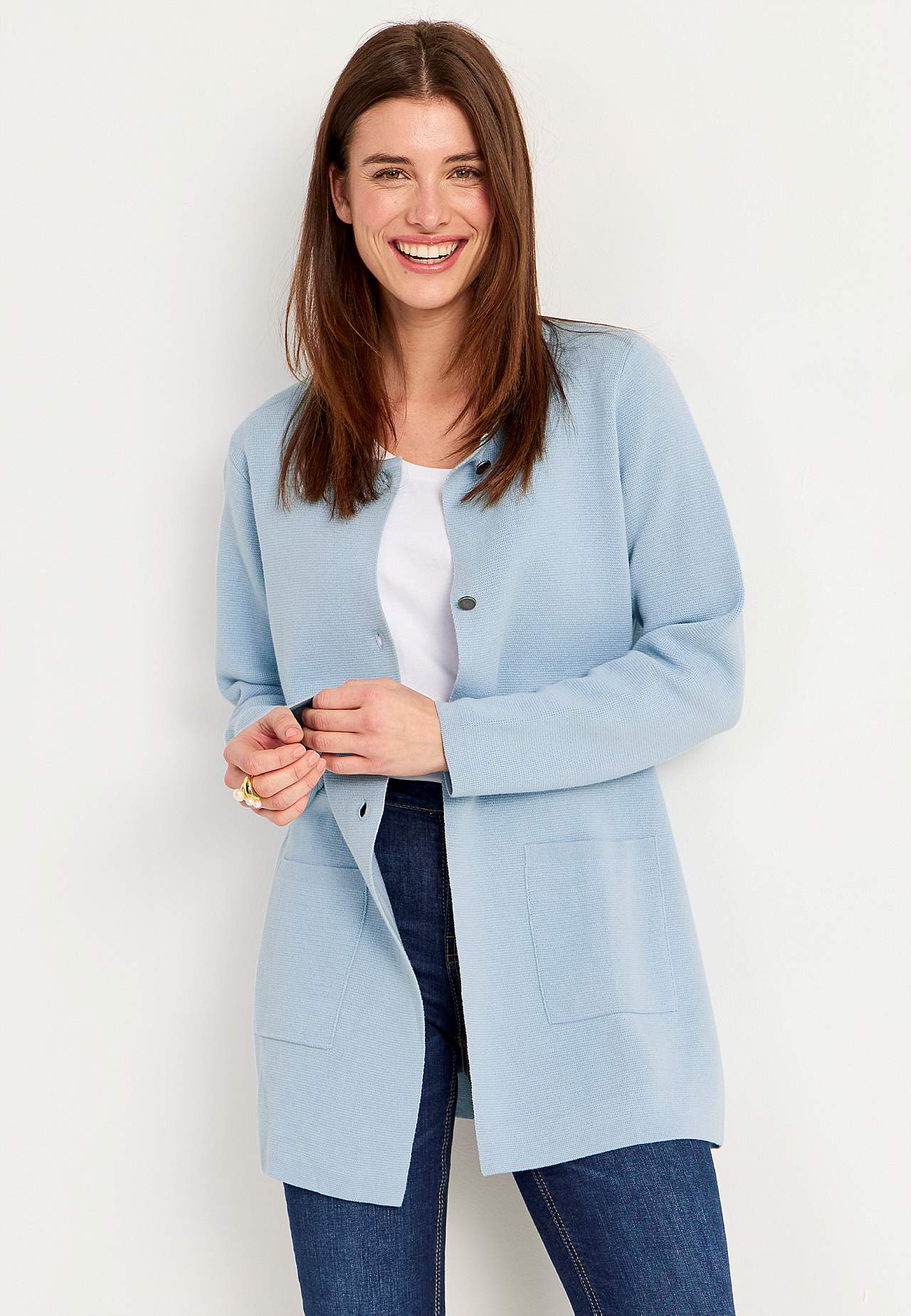 Cardigan in cotton