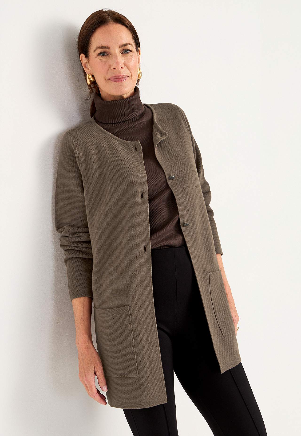 Cardigan in cotton