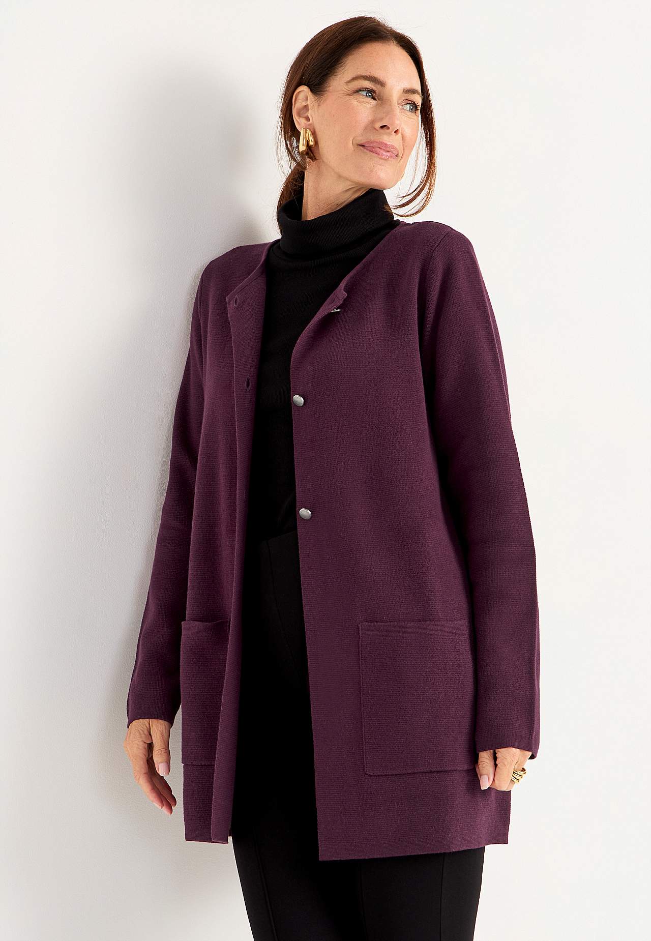 Cardigan in cotton