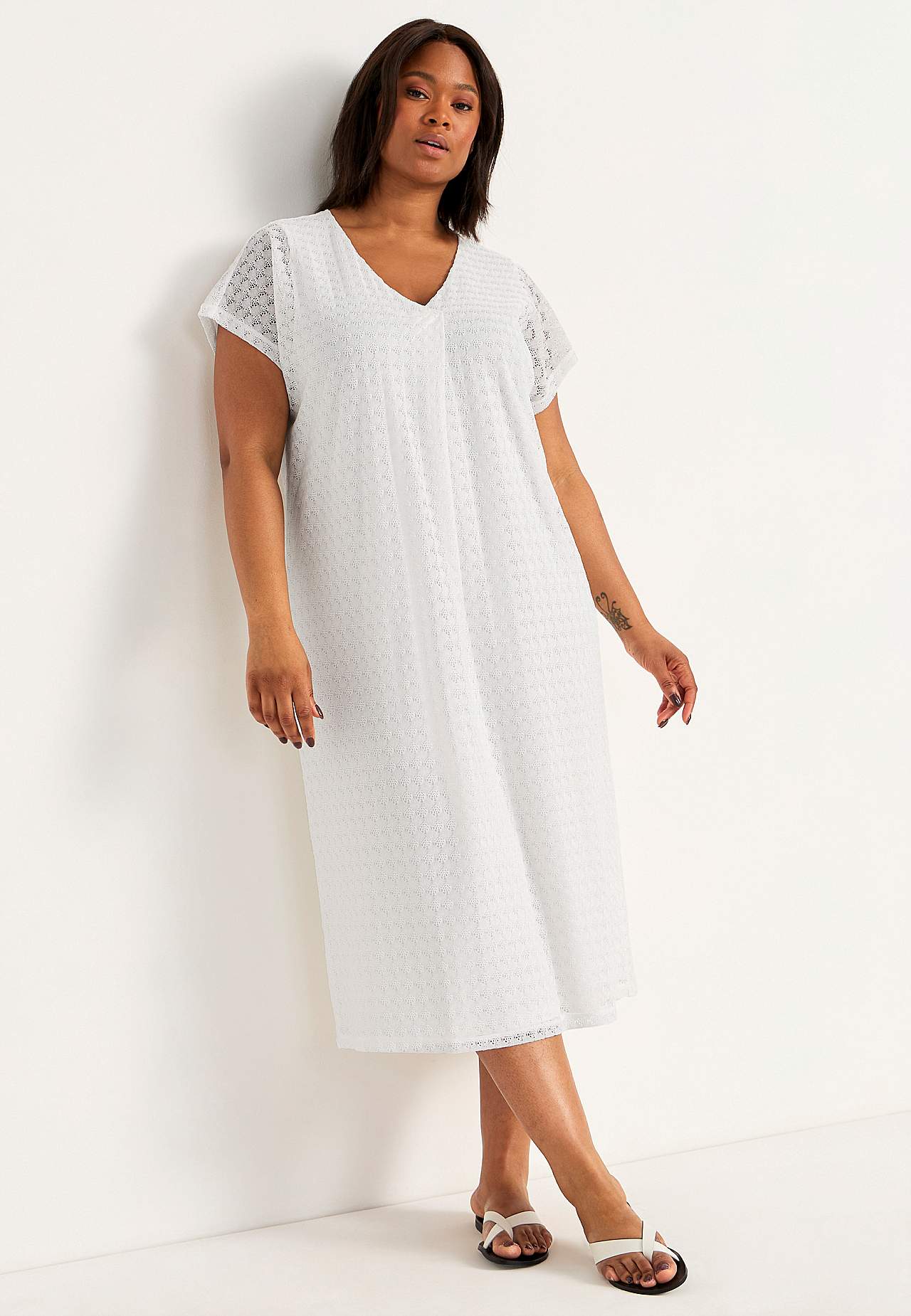 Dress with beautiful openwork