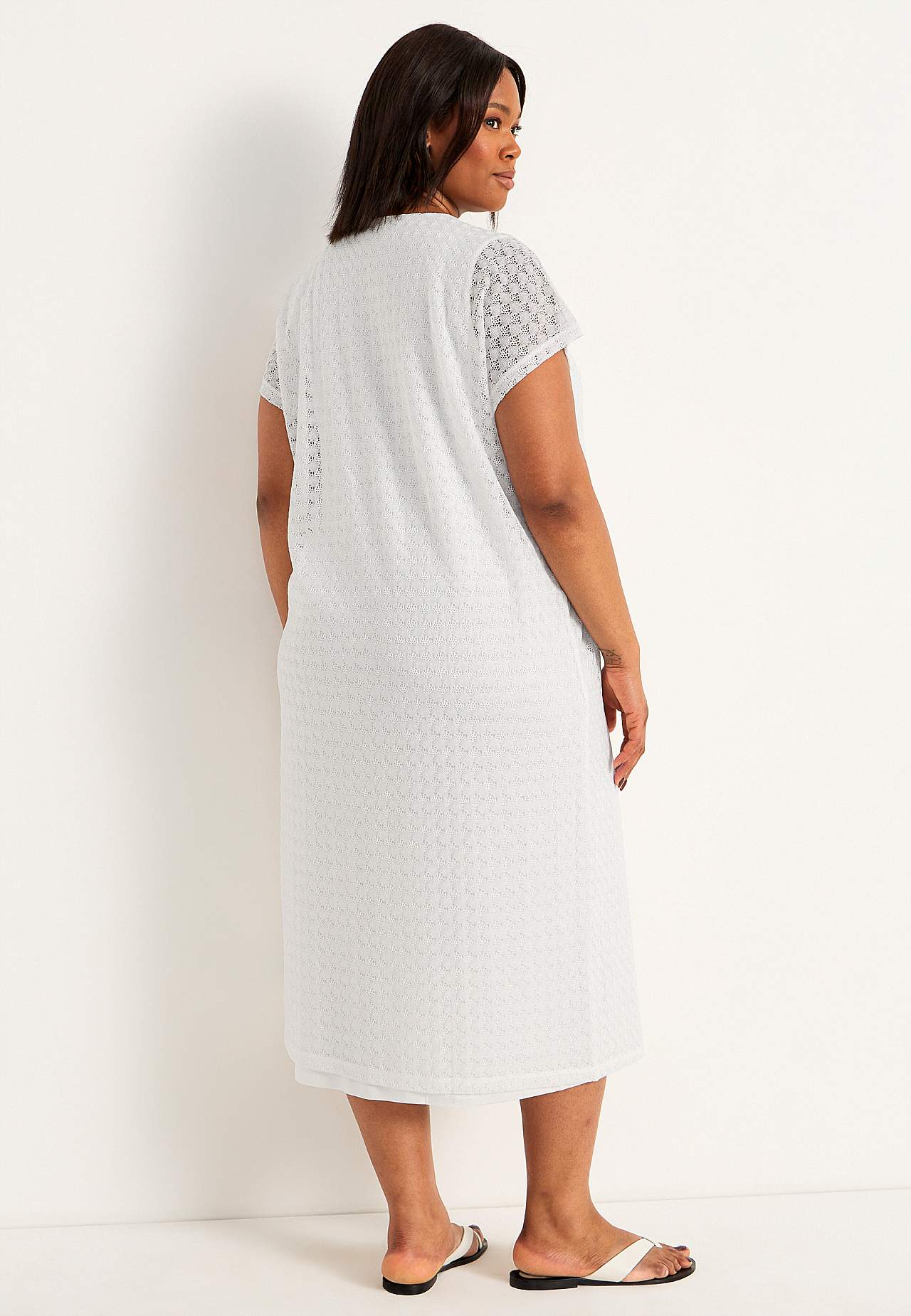 Dress with beautiful openwork