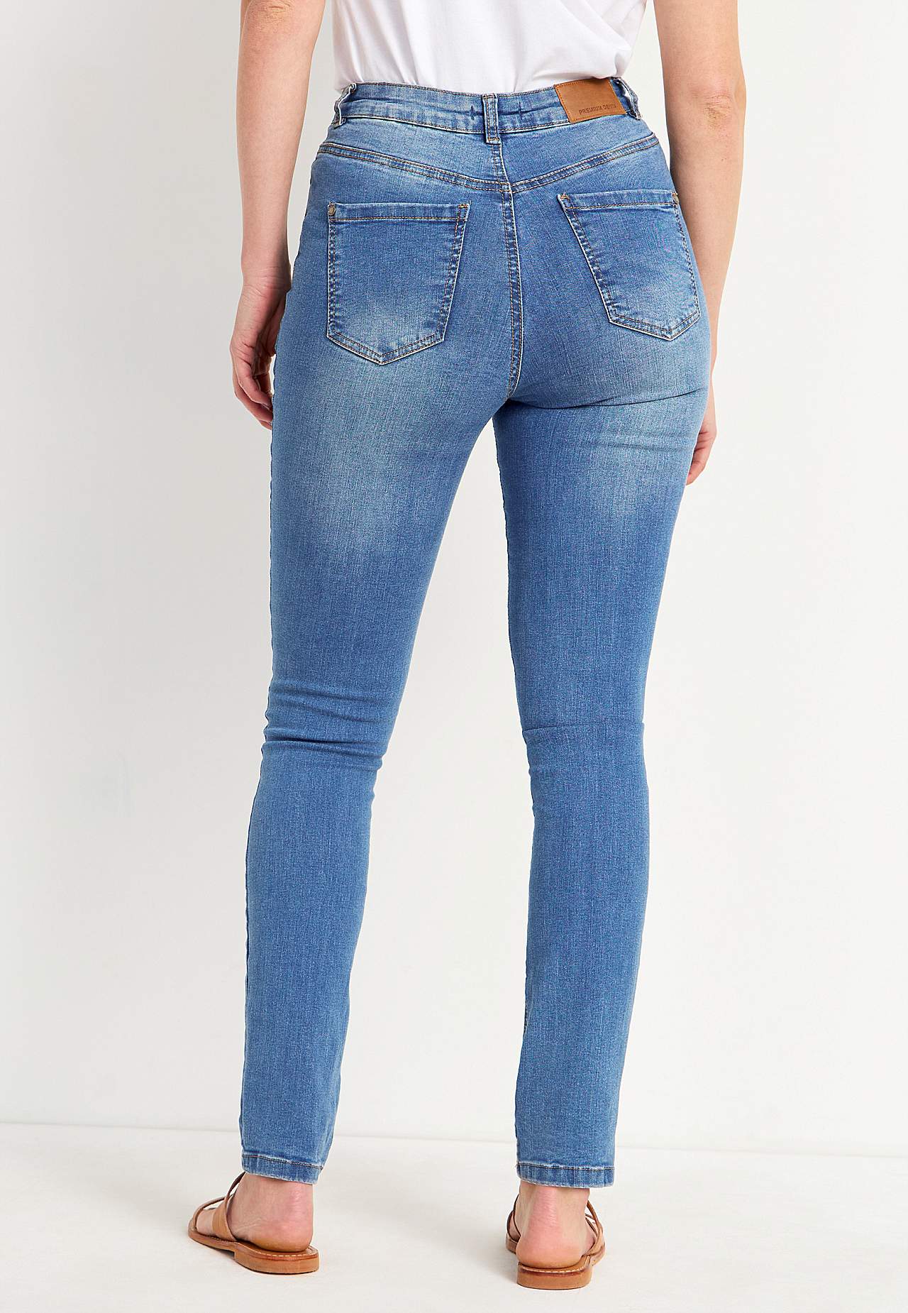 Jeans in denim with superstretch