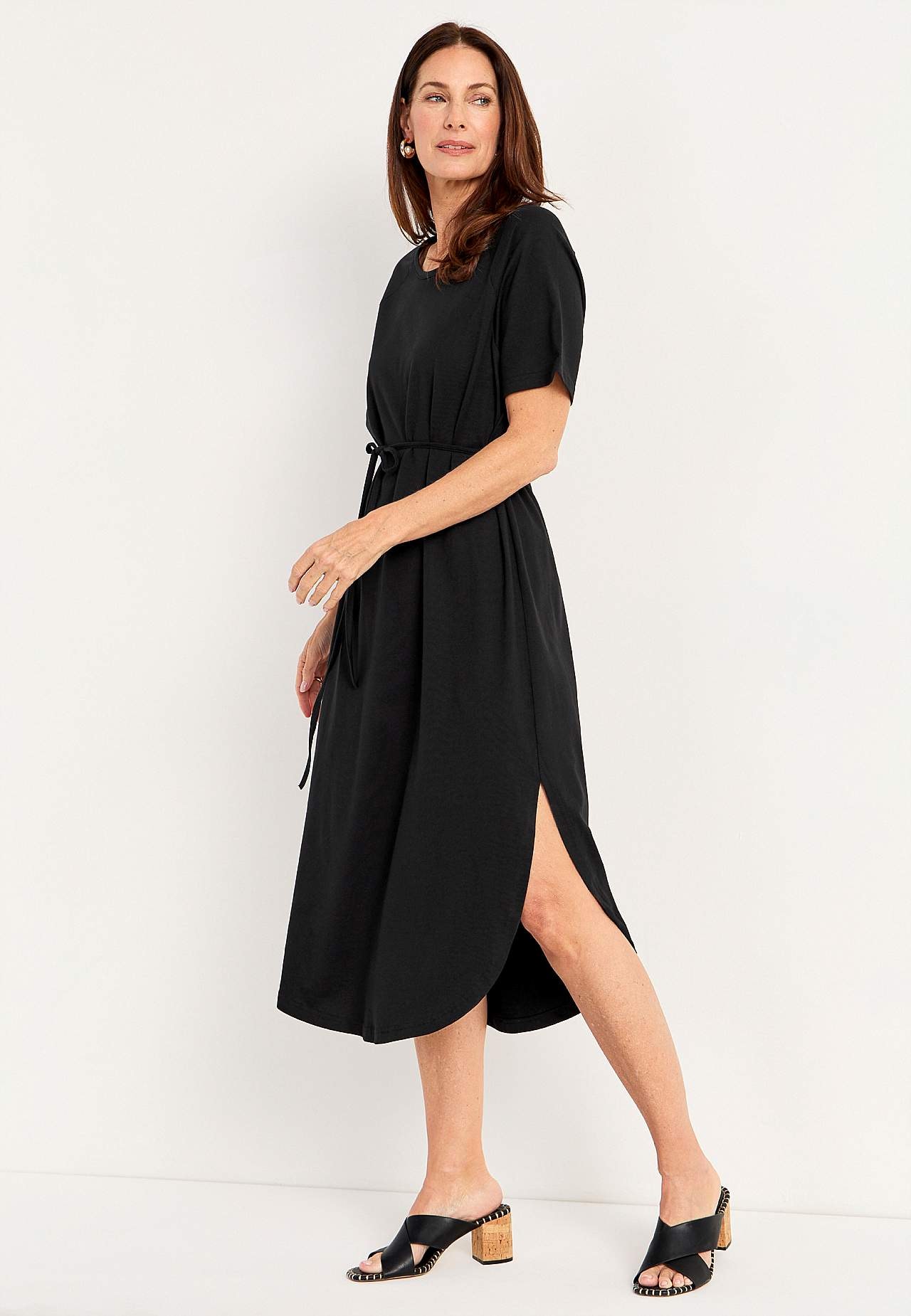 Jersey dress in organic cotton Alex