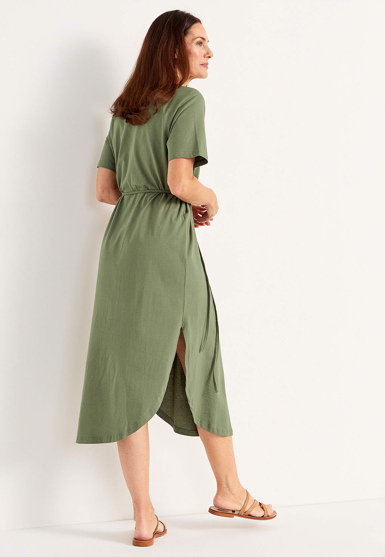 Jersey dress in organic cotton Alex