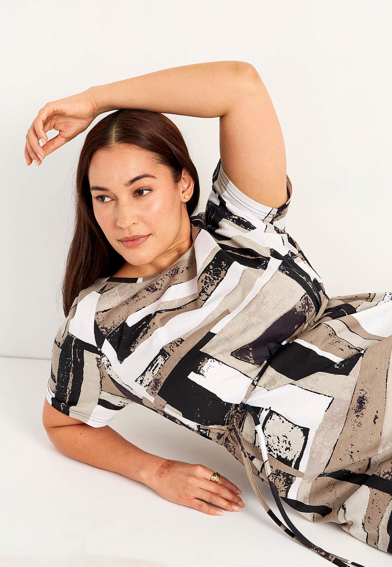 Jersey dress in organic cotton Alex