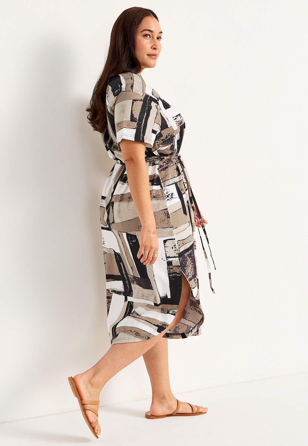Jersey dress in organic cotton Alex