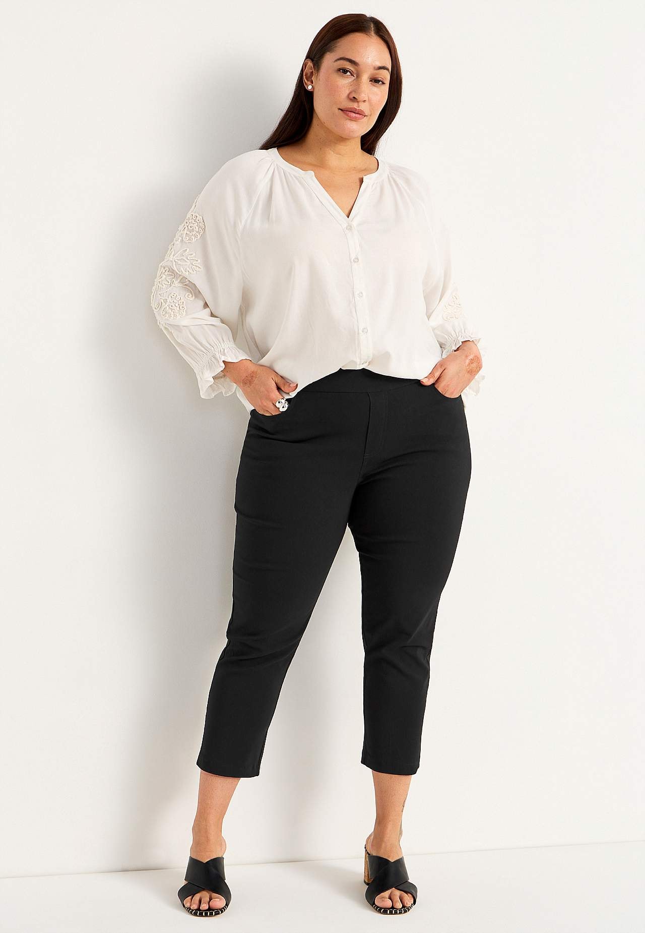 Super comfortable capri trousers