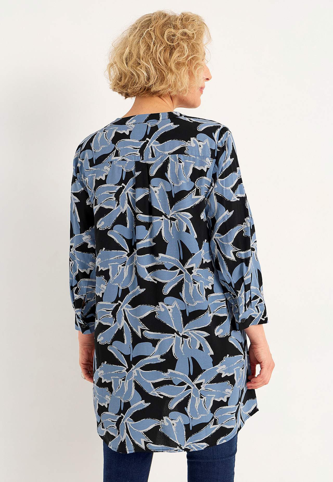 Tunic with 3/4 sleeve