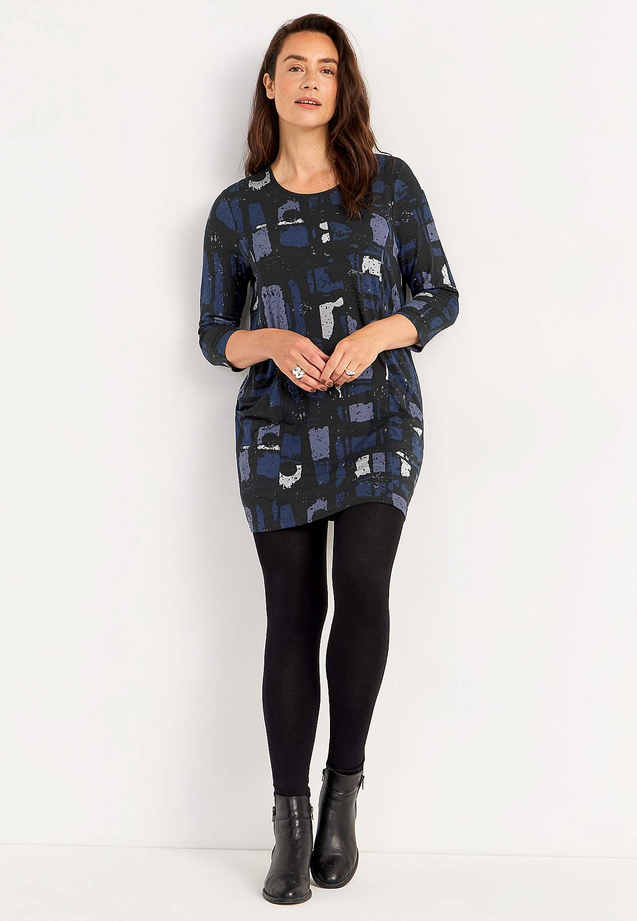 Jersey tuniq with pockets