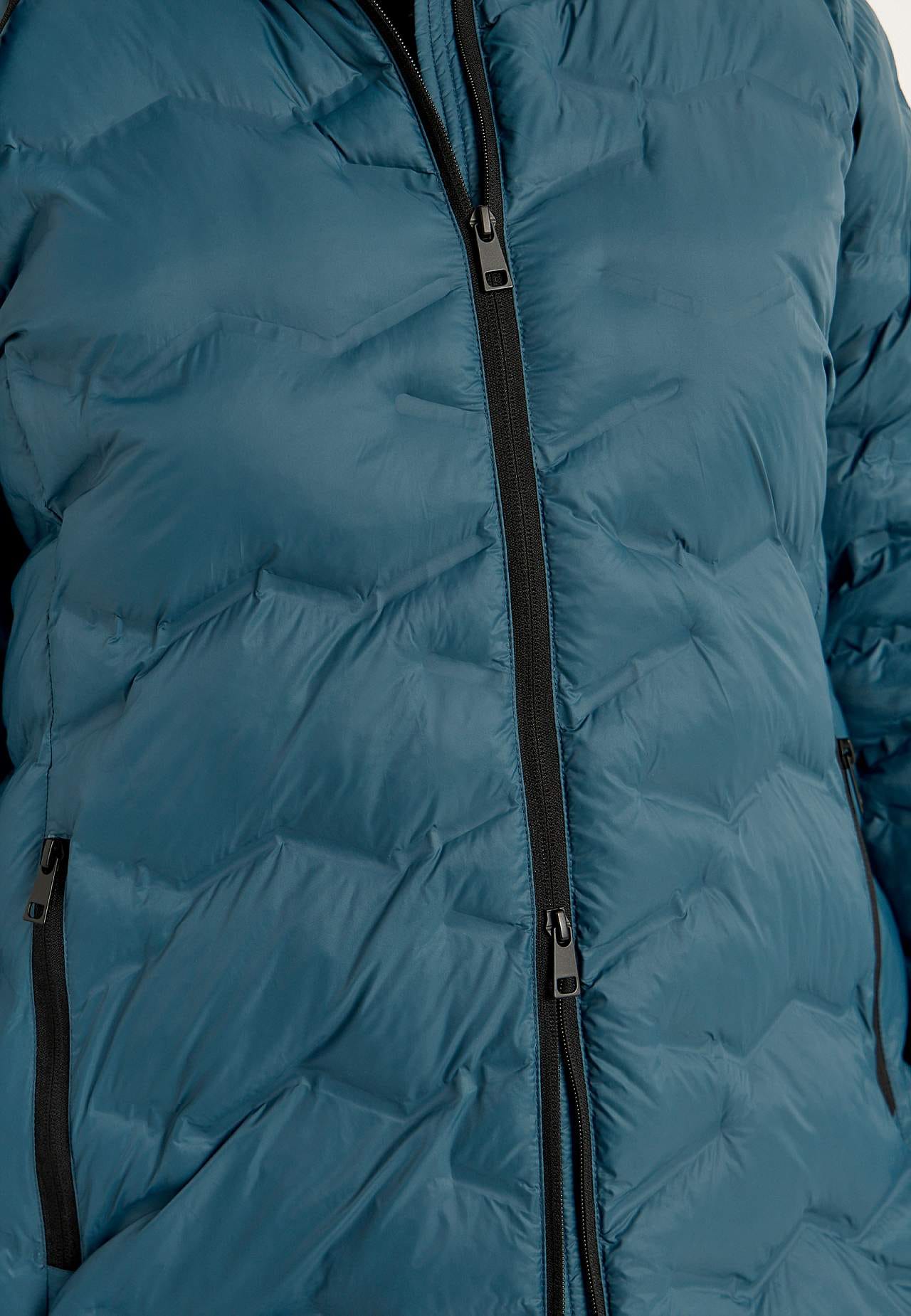 Jacket with down feel
