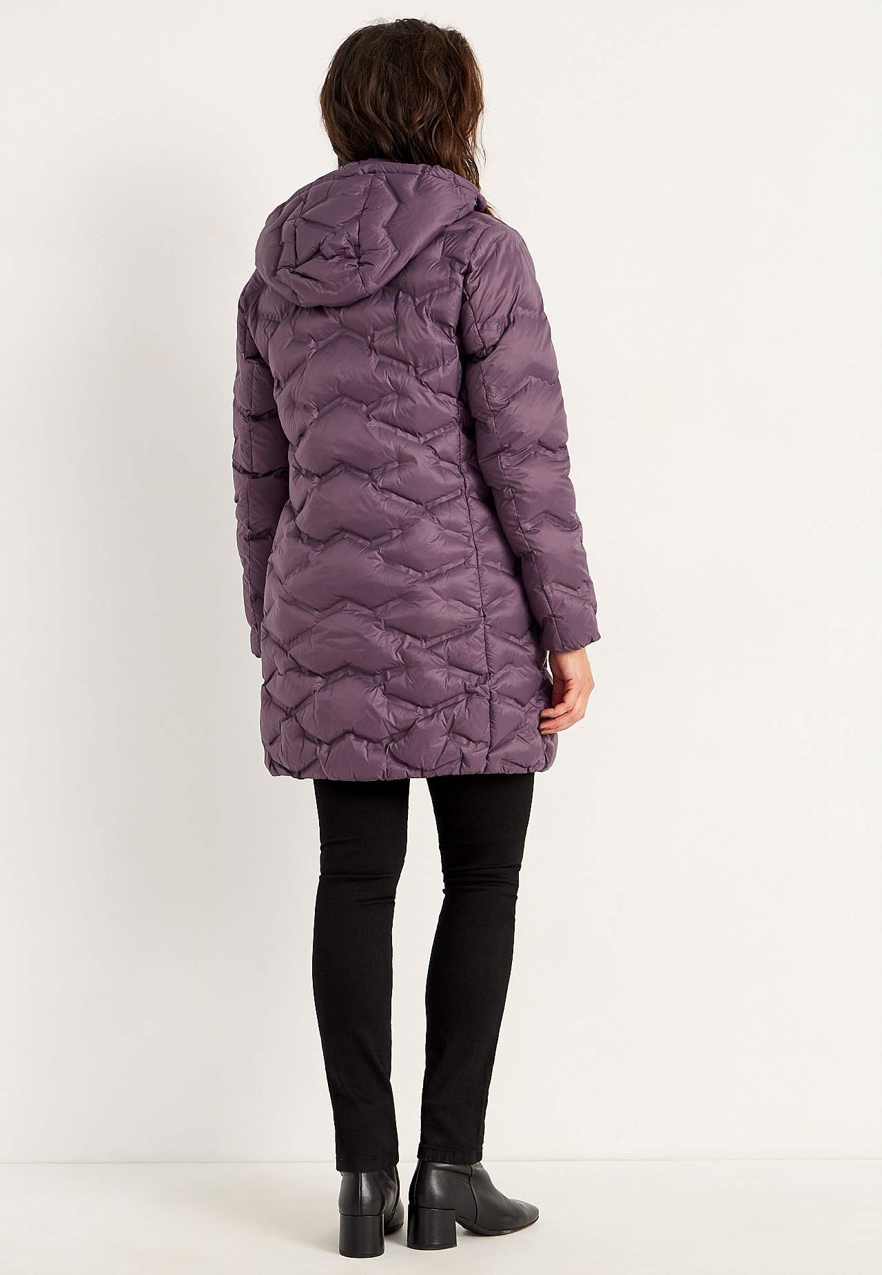 Jacket with down feel