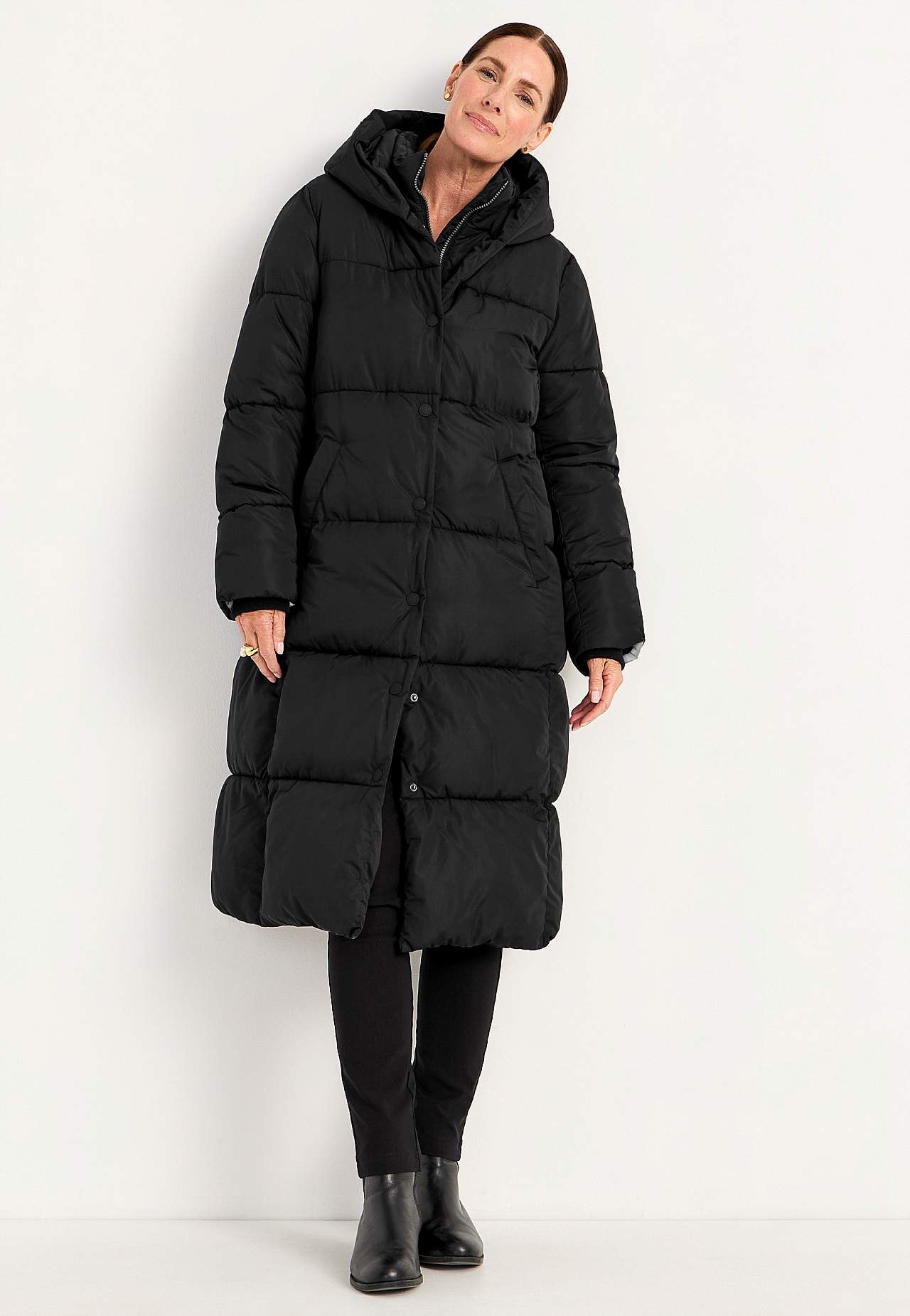 Long winter jacket