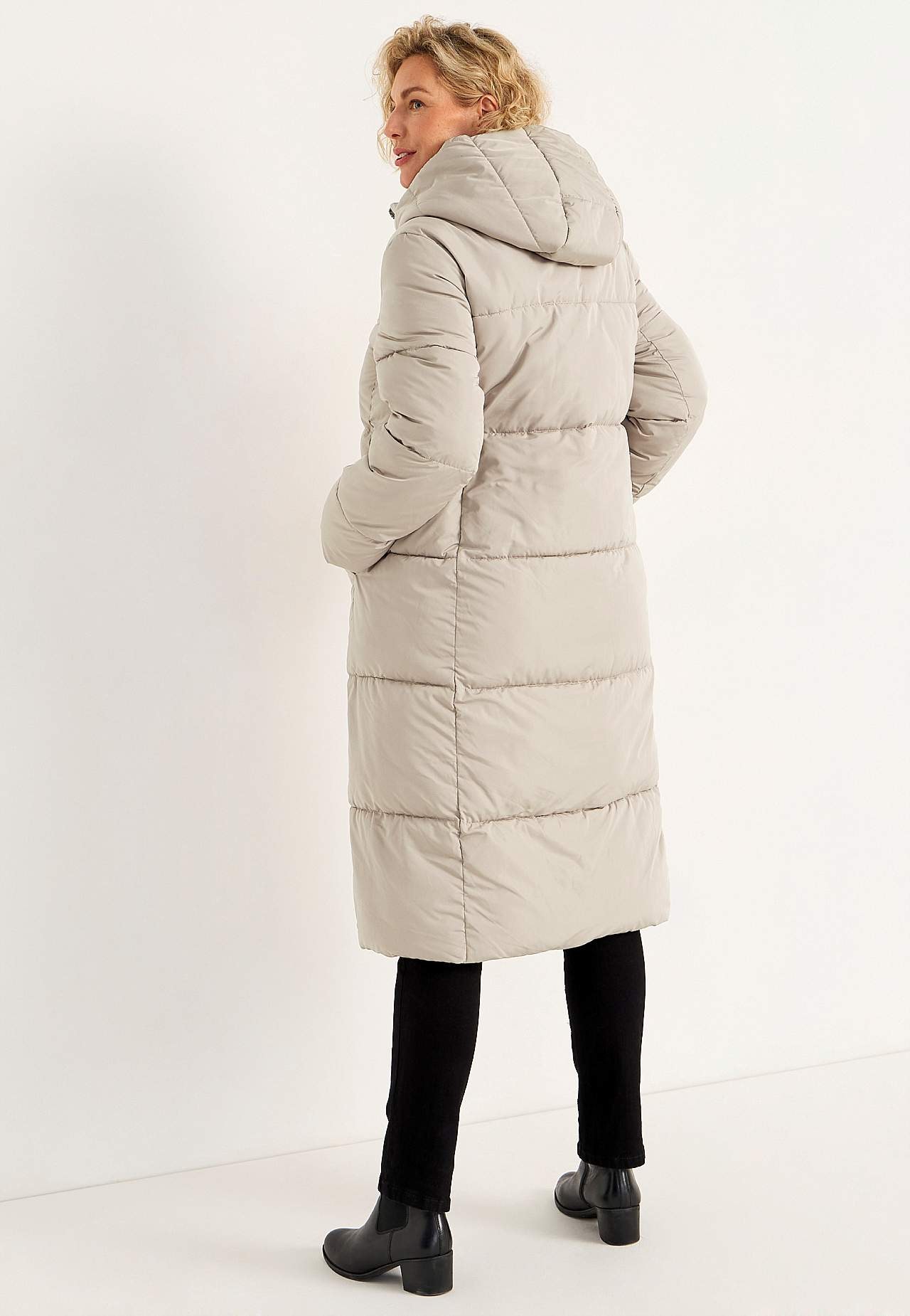 Long winter jacket