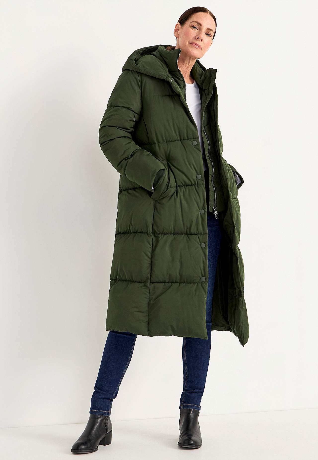 Long winter jacket