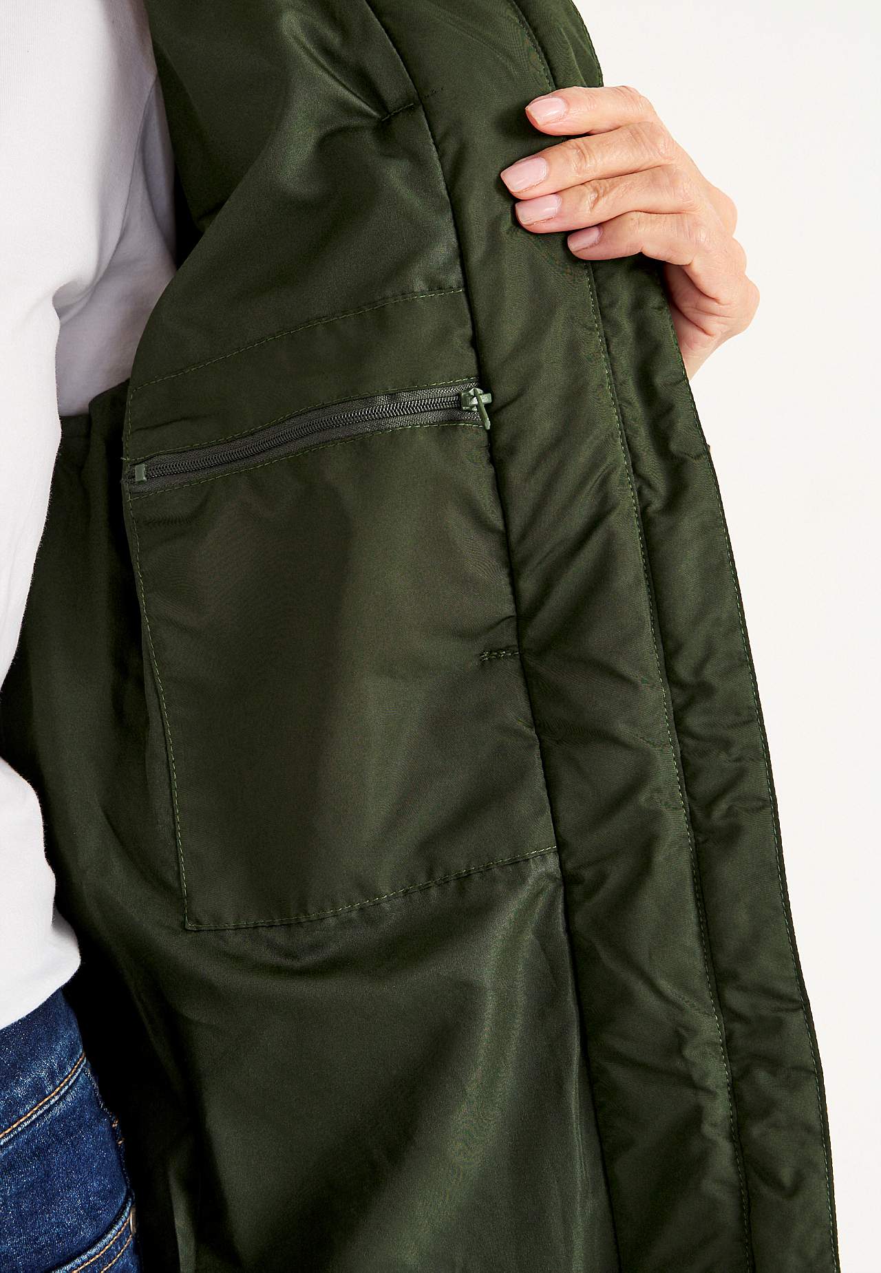 Long winter jacket
