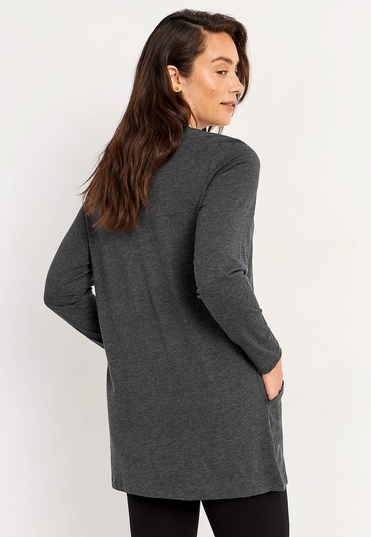 Jersey tuniq with pockets