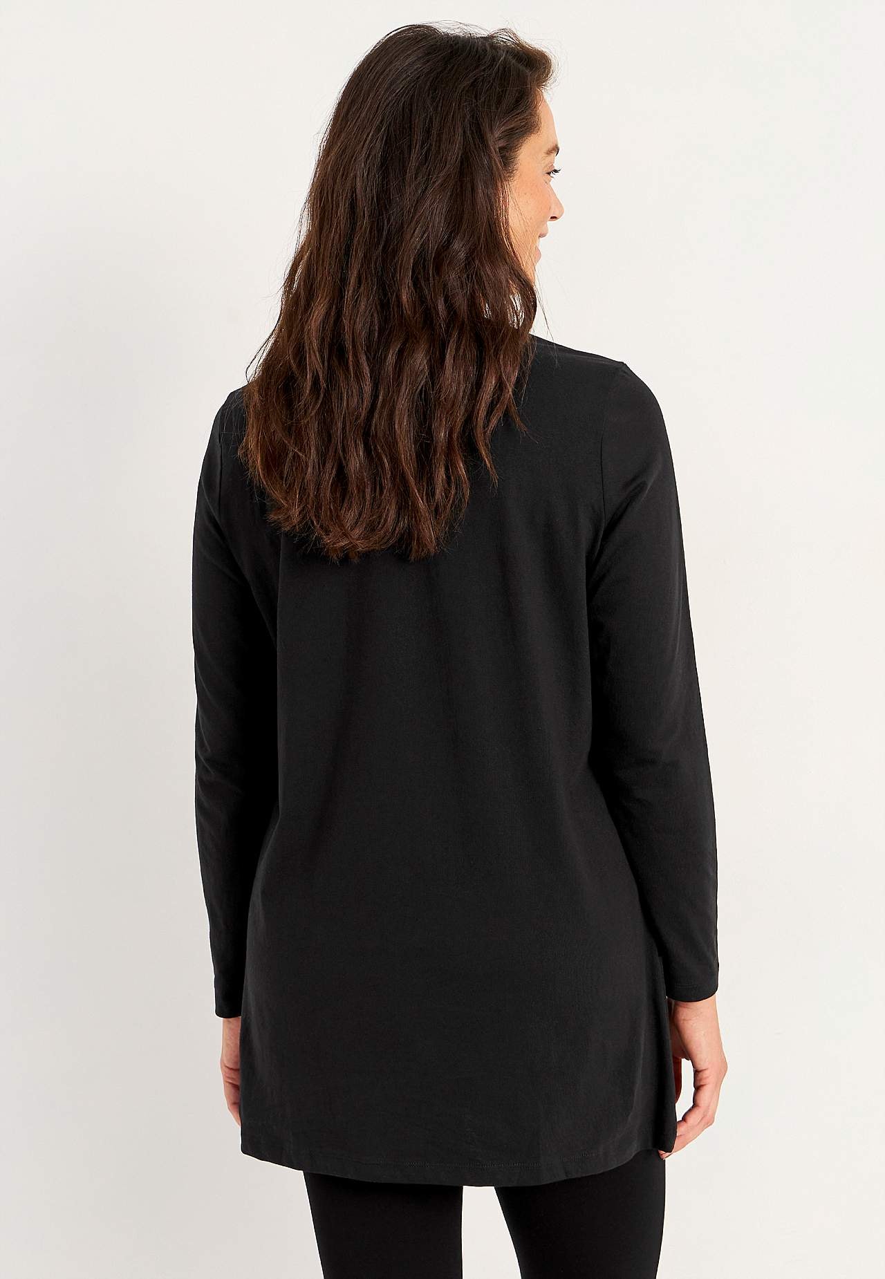 Jersey tuniq with pockets