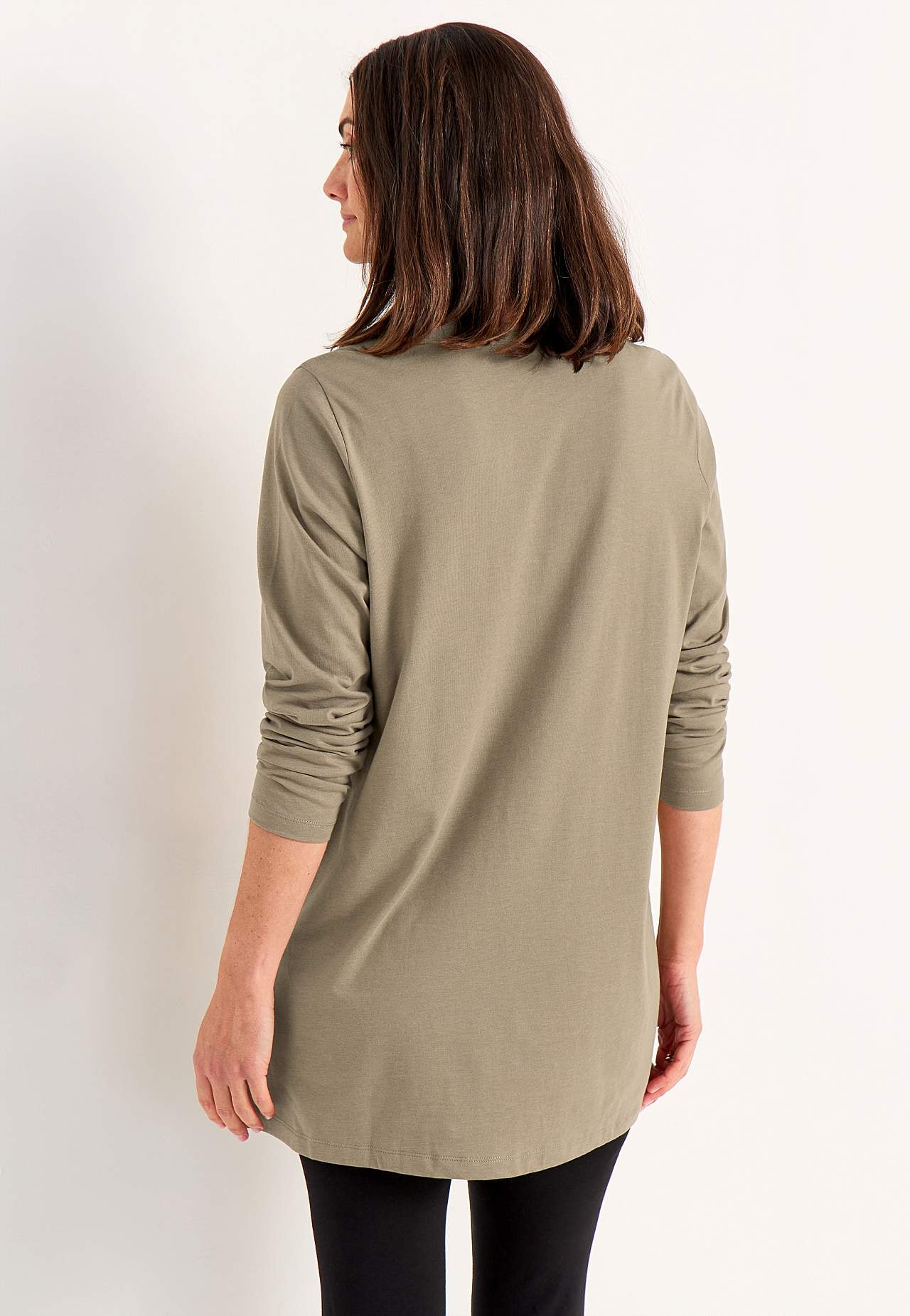 Jersey tuniq with pockets