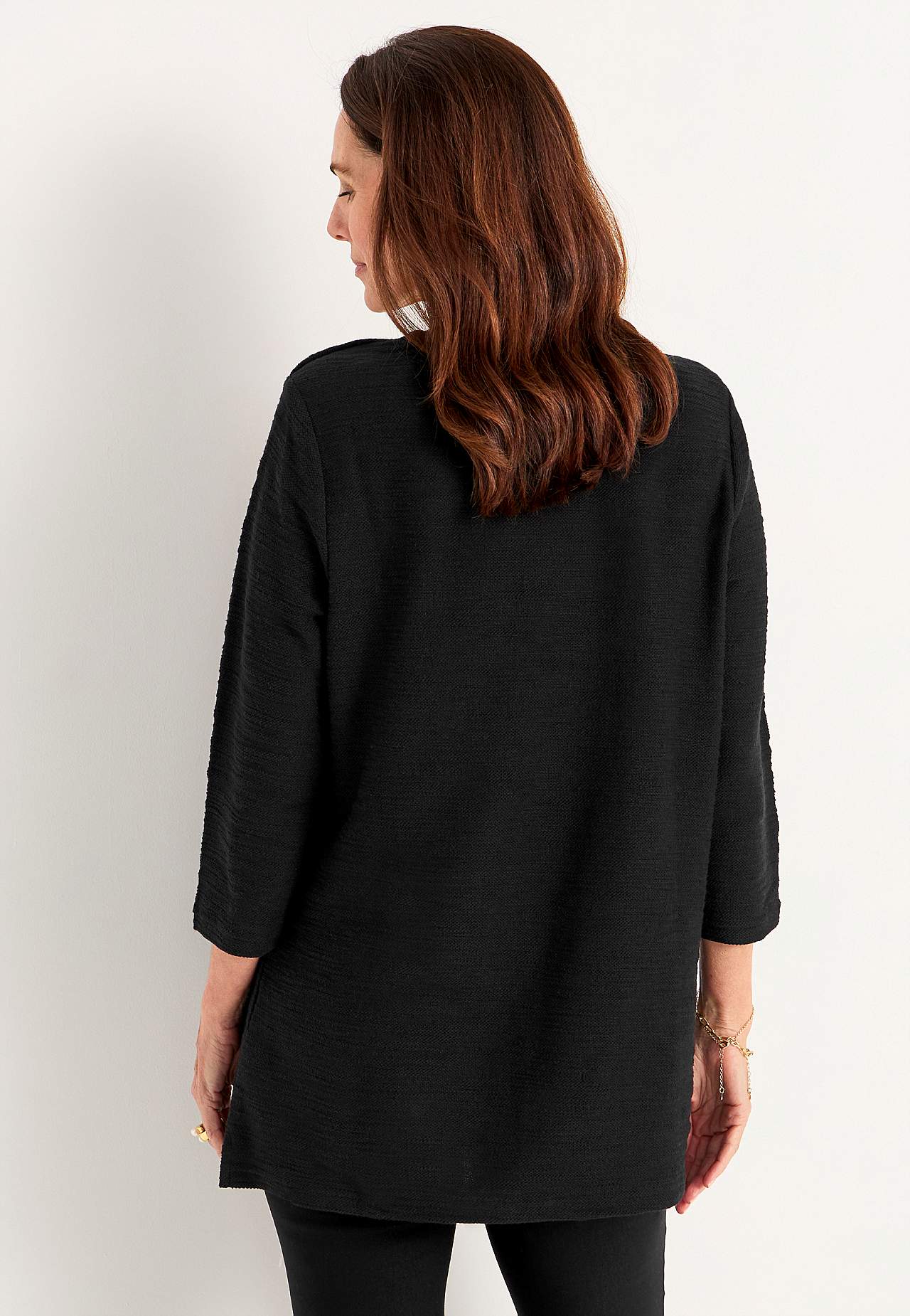 Jersey tuniq with structure
