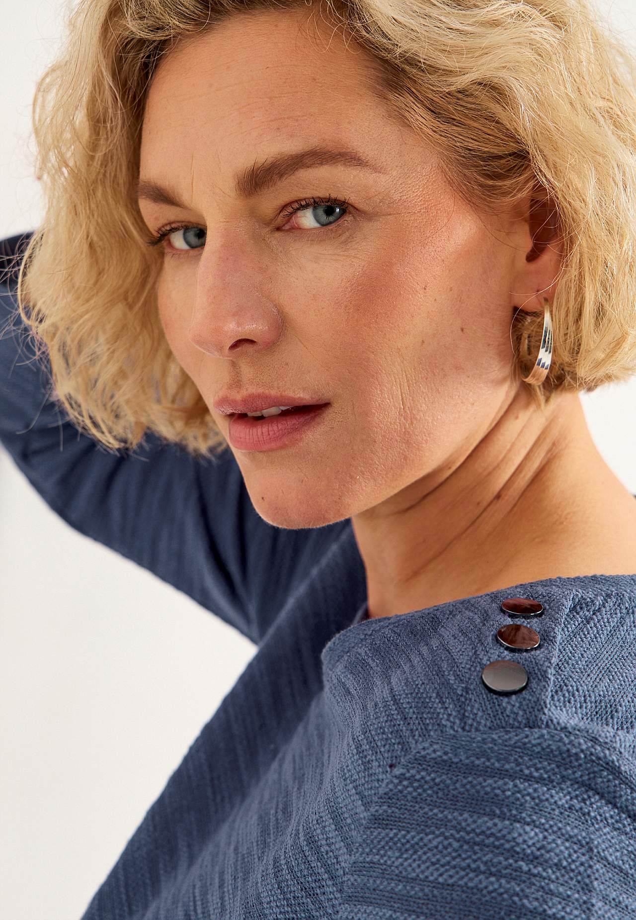 Jersey tuniq with structure