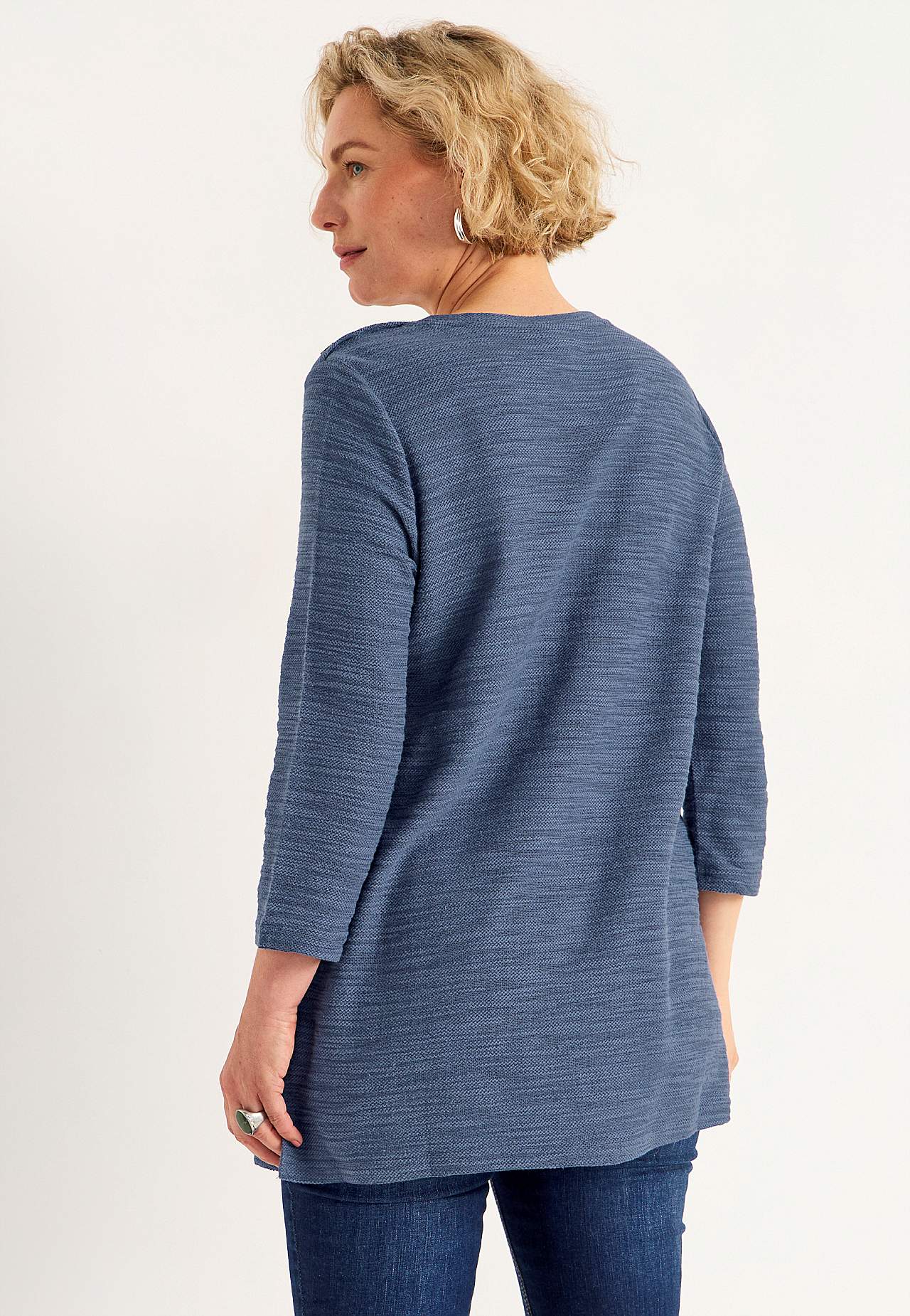 Jersey tuniq with structure