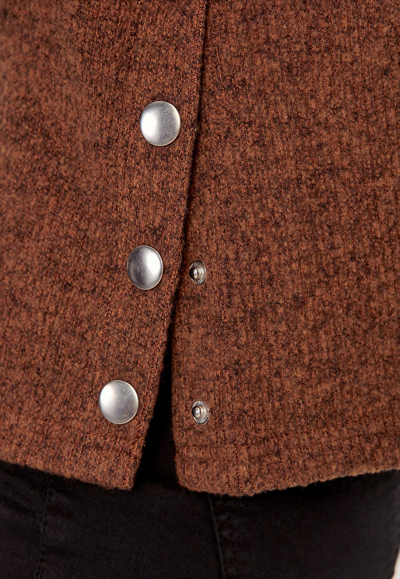 Super soft sweater with buttons