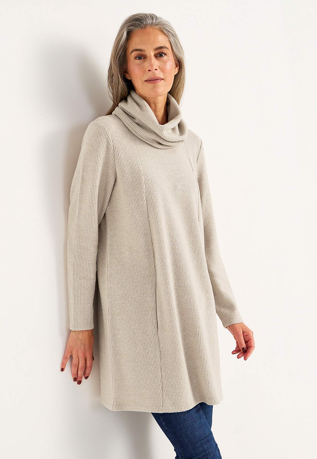 Super soft tunic with pockets
